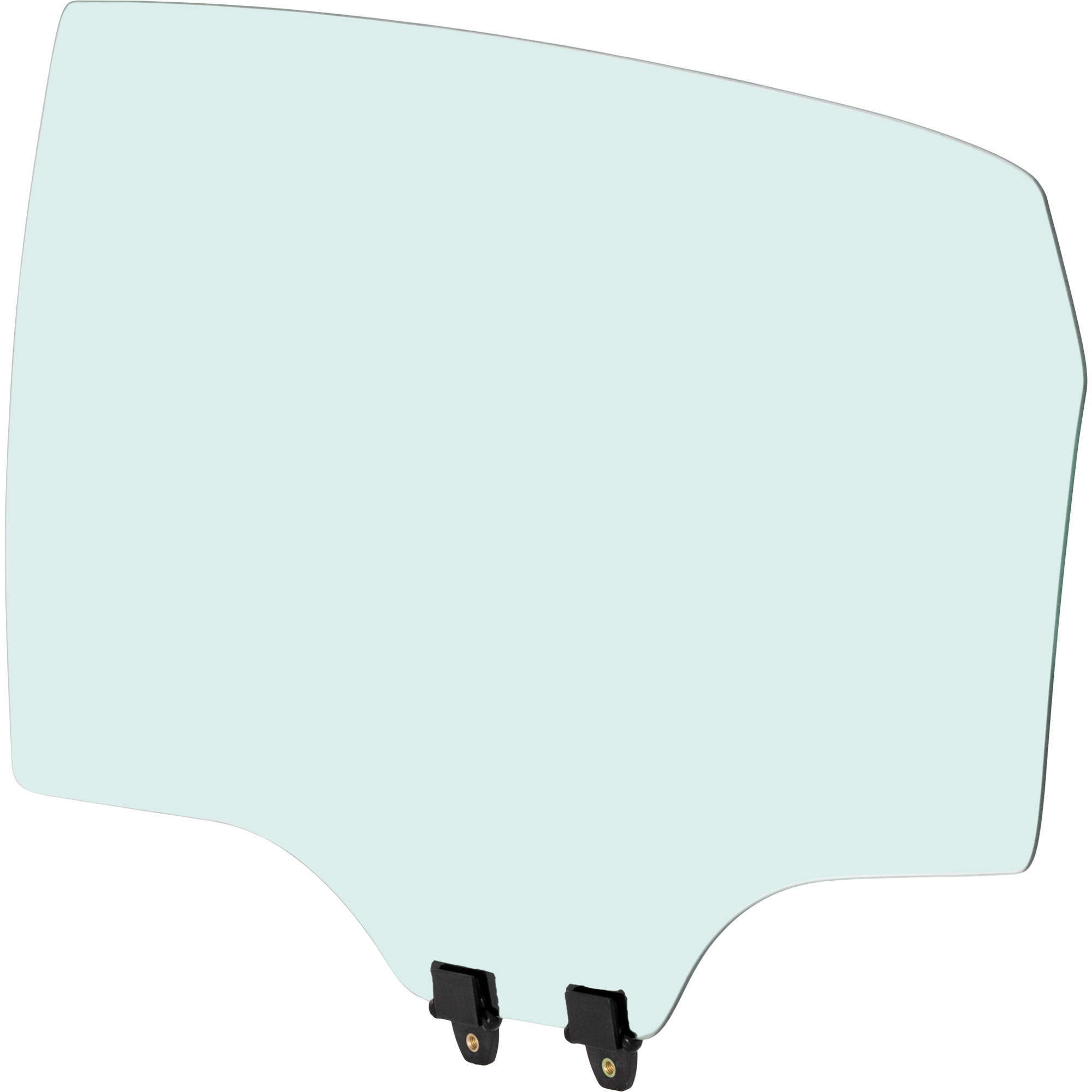 Hatchback Rear, Driver Side Door Glass, Green Tint, FD27137GTY - Image 4