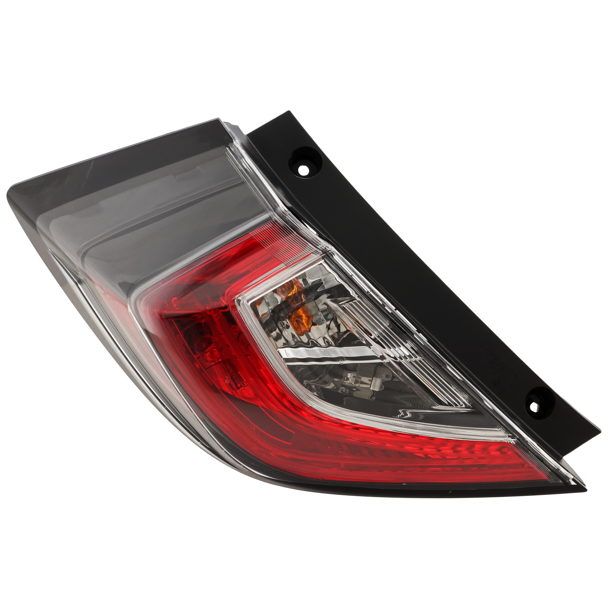 Driver Side, Outer Tail Light, with Bulb, LED, Hatchback, Mounts On Body - Image 2