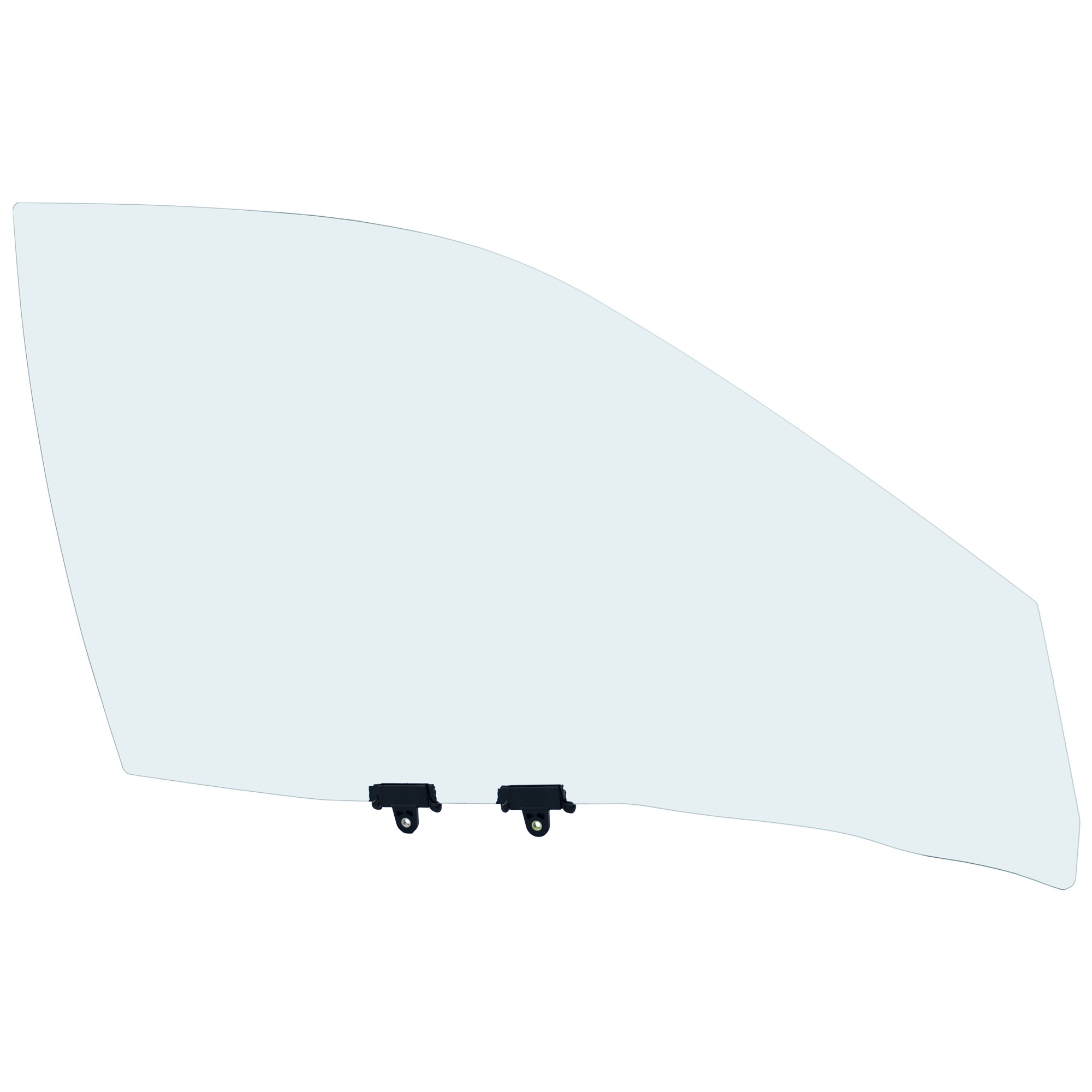Front, Passenger Side Door Glass, Green Tint, Replaces NAGS No. FD20777GTY