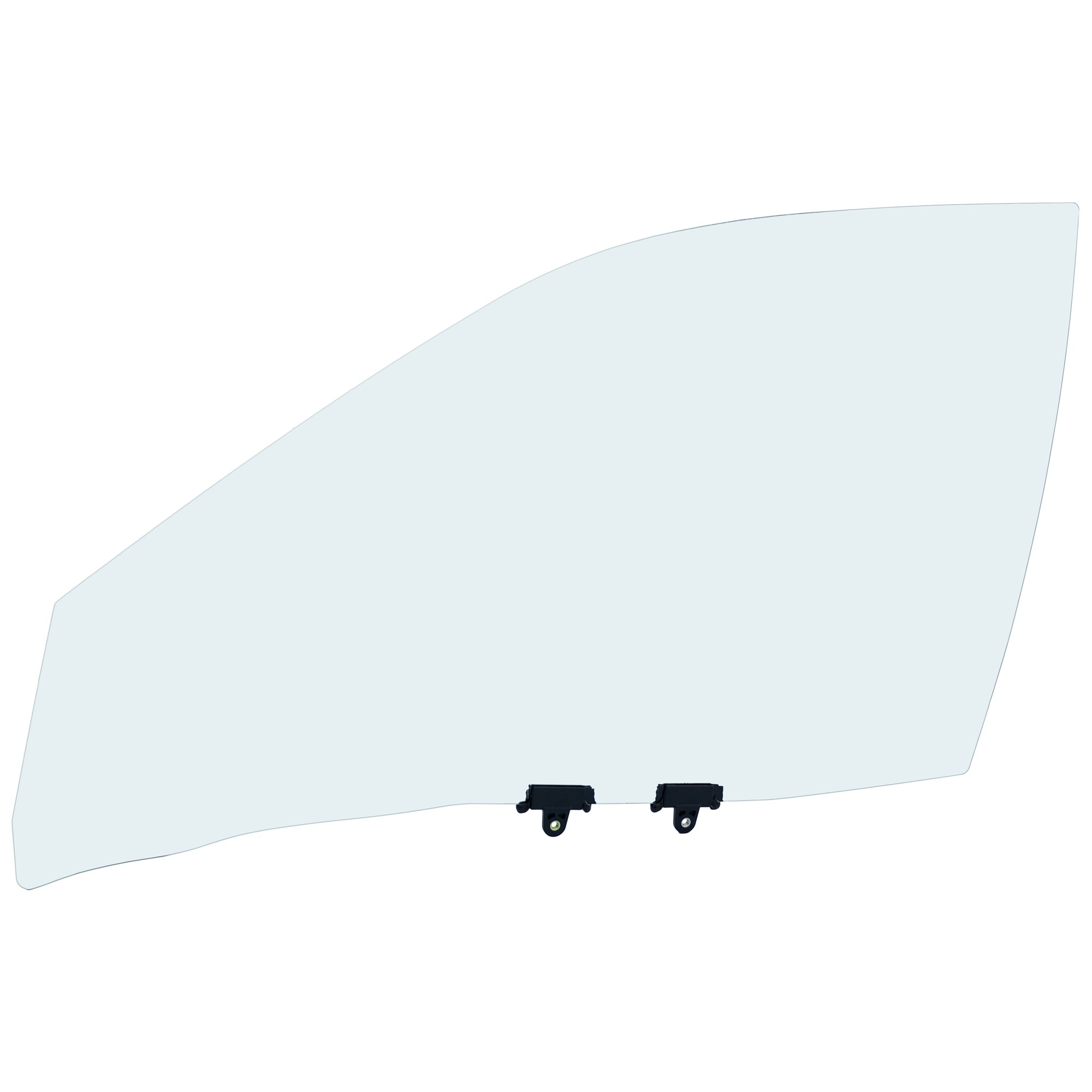 Front, Driver Side Door Glass, Green Tint, Replaces NAGS No. FD20778GTY