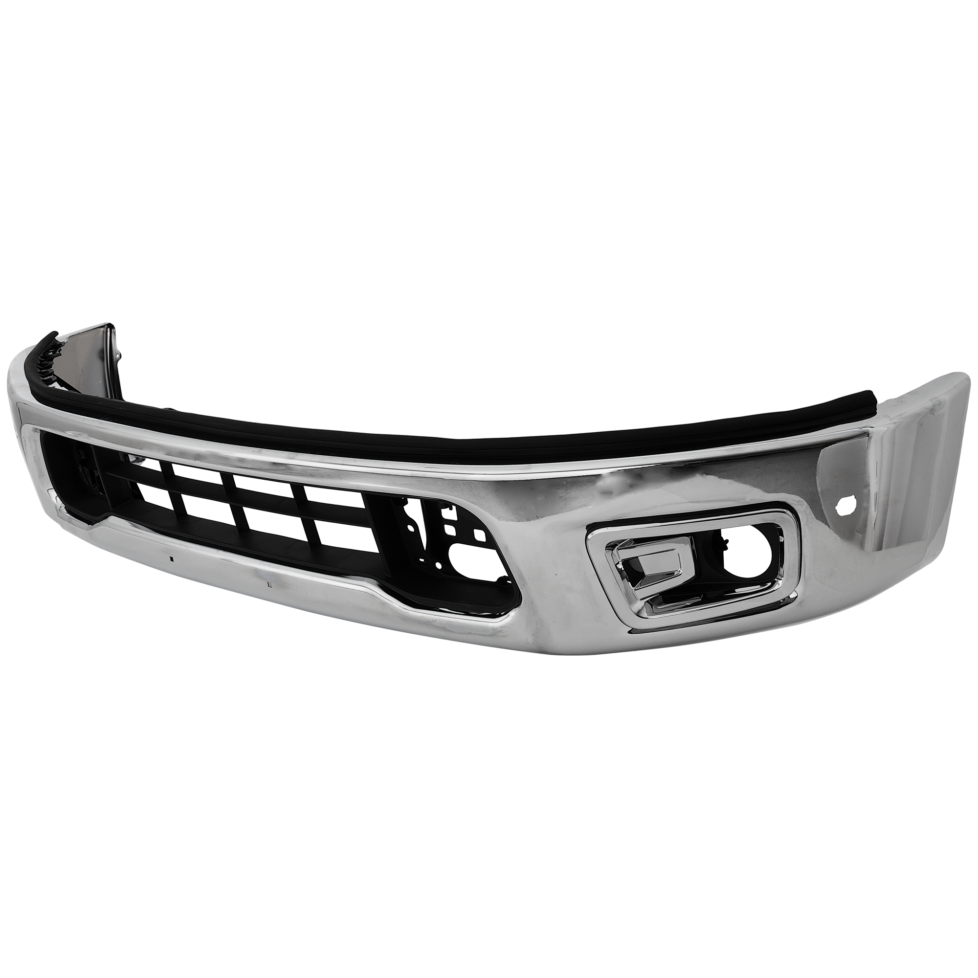 Front, Lower Bumper, Textured, With Parking Aid Sensor Holes, Without Mounting Brackets - Image 2