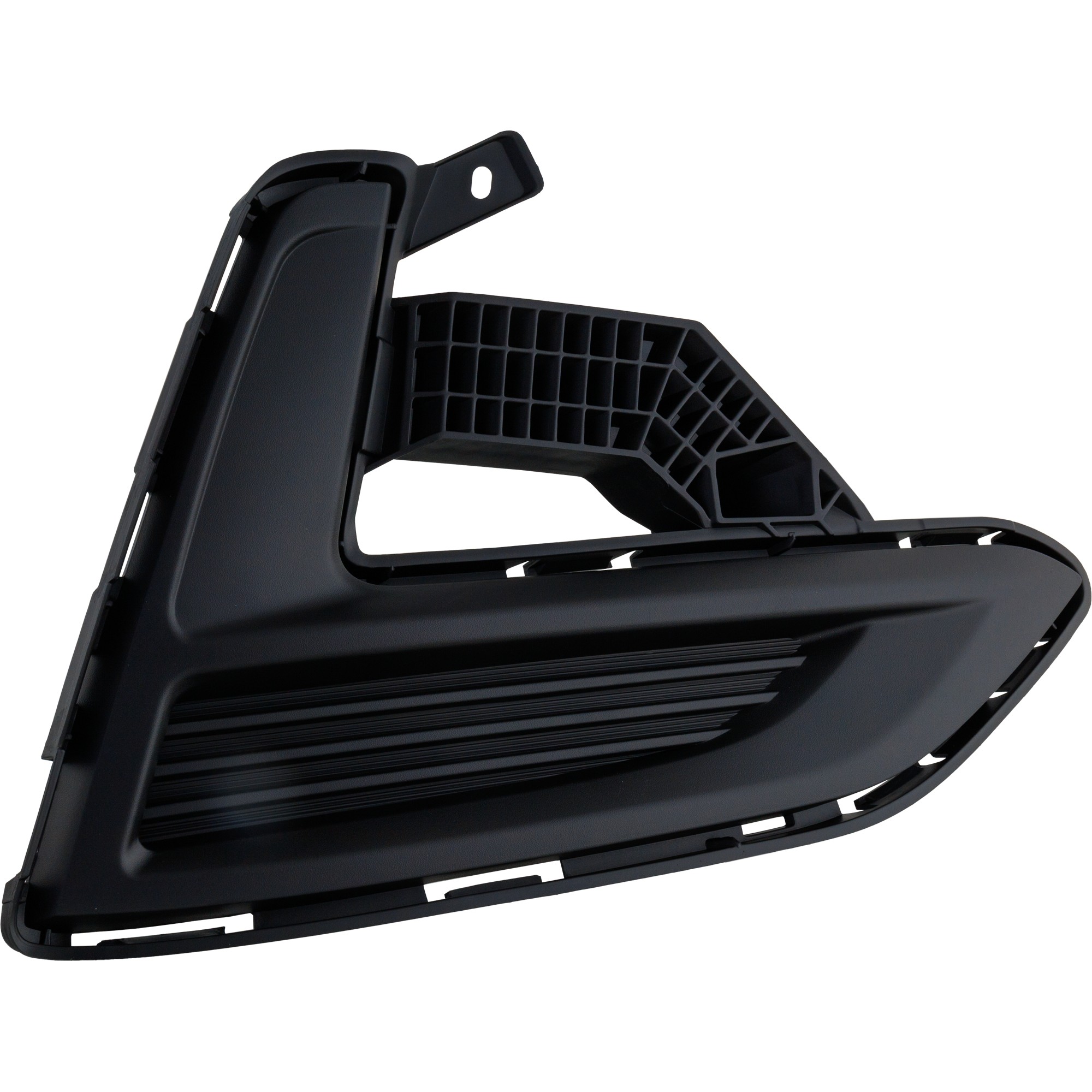 Front, Driver Side Bumper Filler, Textured Black, 4 Cyl., 2.0L Engine