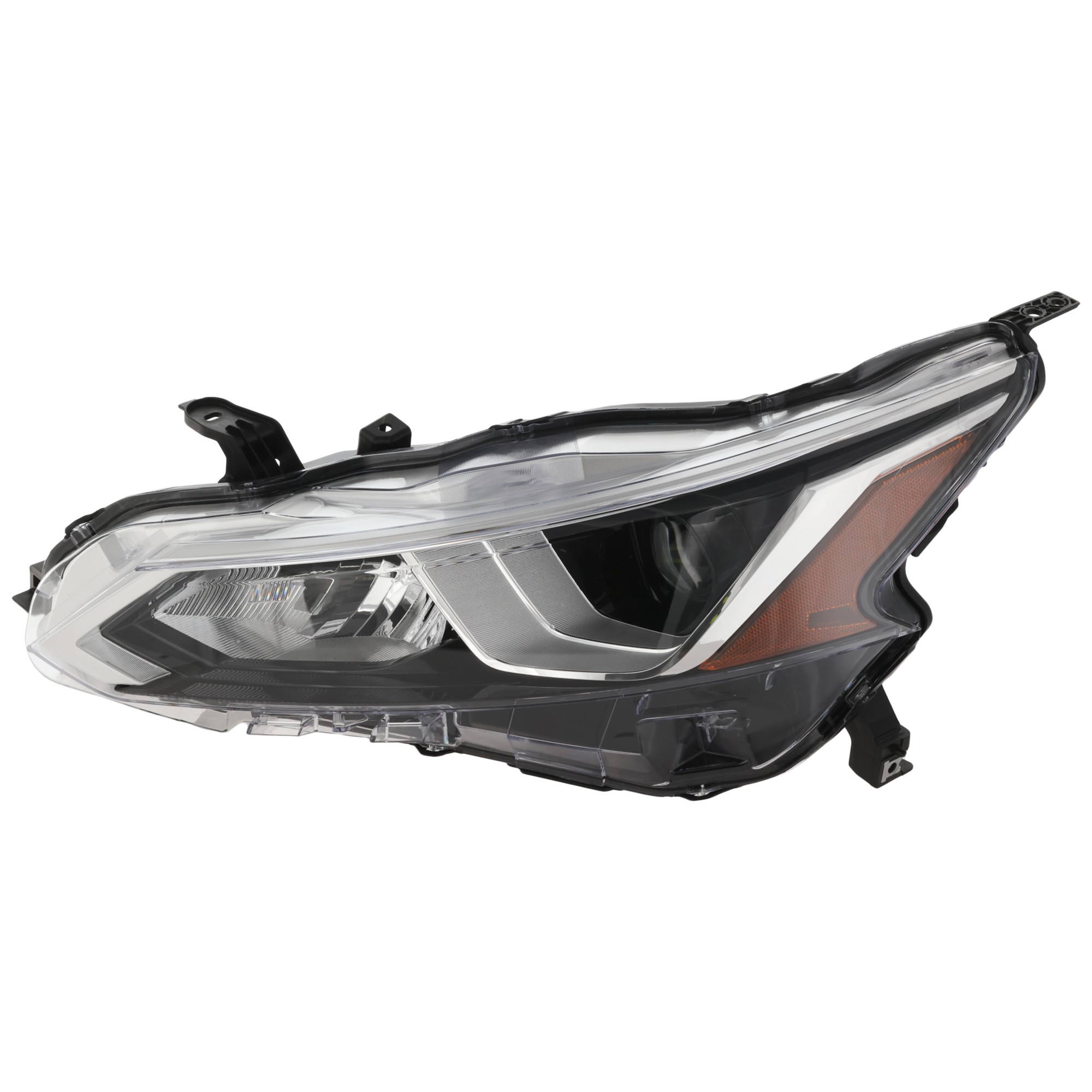 Driver Side Halogen Headlight, With bulb(s), OE Comparable Finish