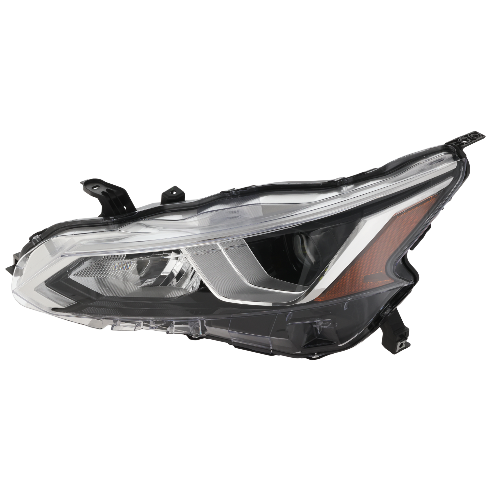 Driver Side Halogen Headlight, With bulb(s), OE Comparable Finish - Image 2