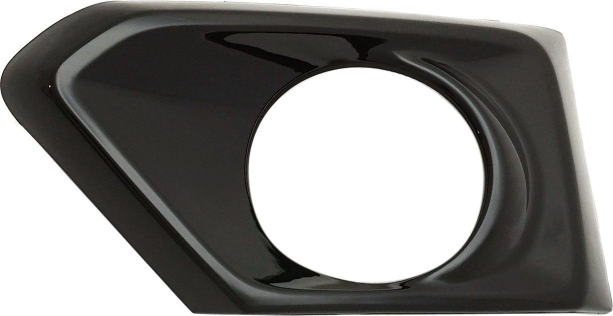 Front, Passenger Side Fog Light Trim, Black - Image 2