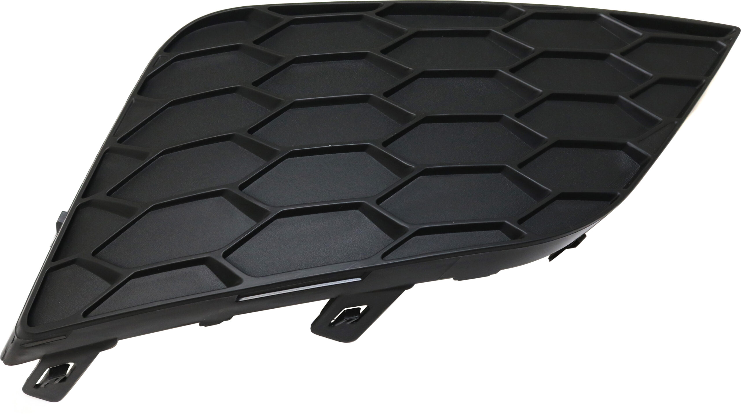 Front, Passenger Side Fog Light Cover, Black