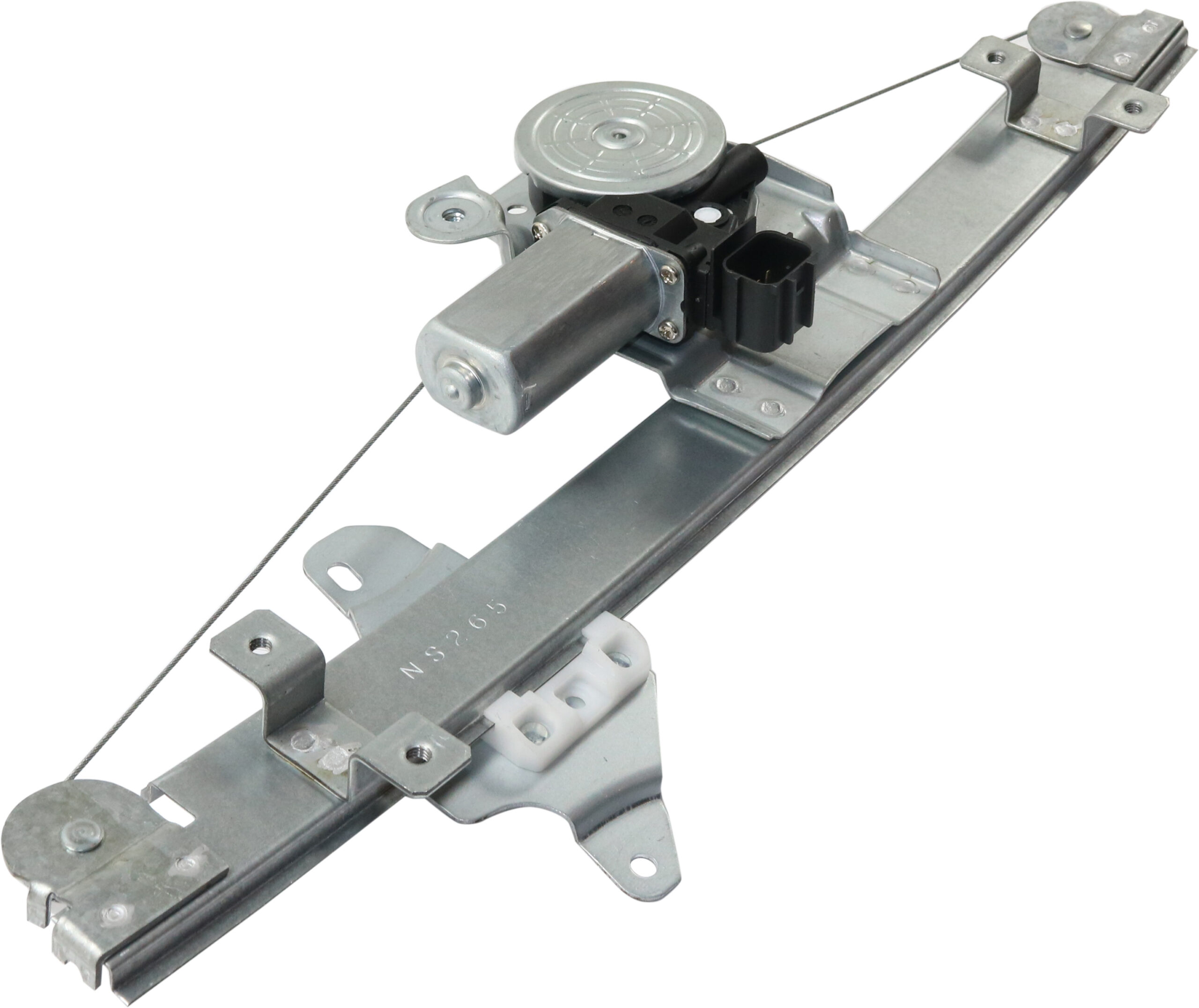 Front, Driver Side Window Regulator, Power, With 6-Prong Connector - Image 2