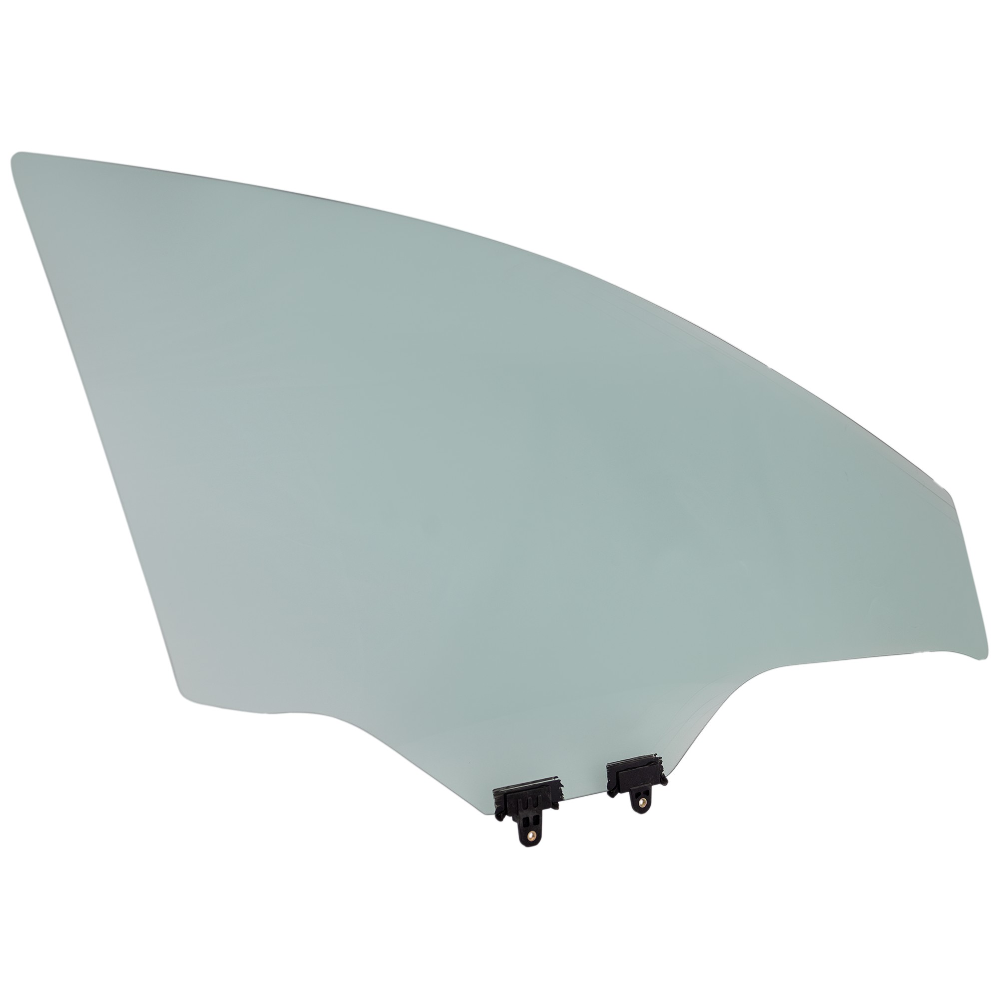 Front, Passenger Side Door Glass, Green Tint, Replaces NAGS Number FD25640GTY