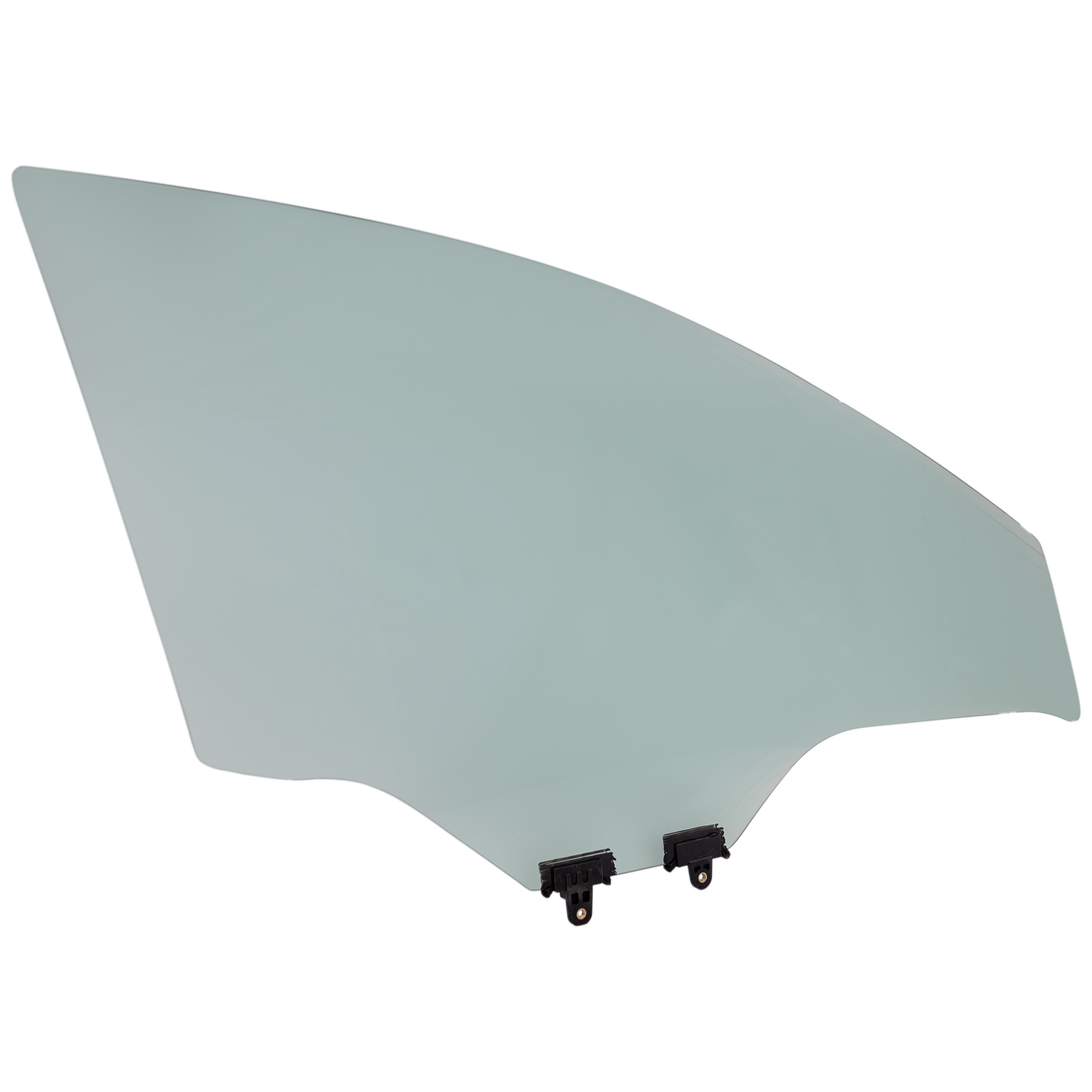 Front, Passenger Side Door Glass, Green Tint, Replaces NAGS Number FD25640GTY - Image 2