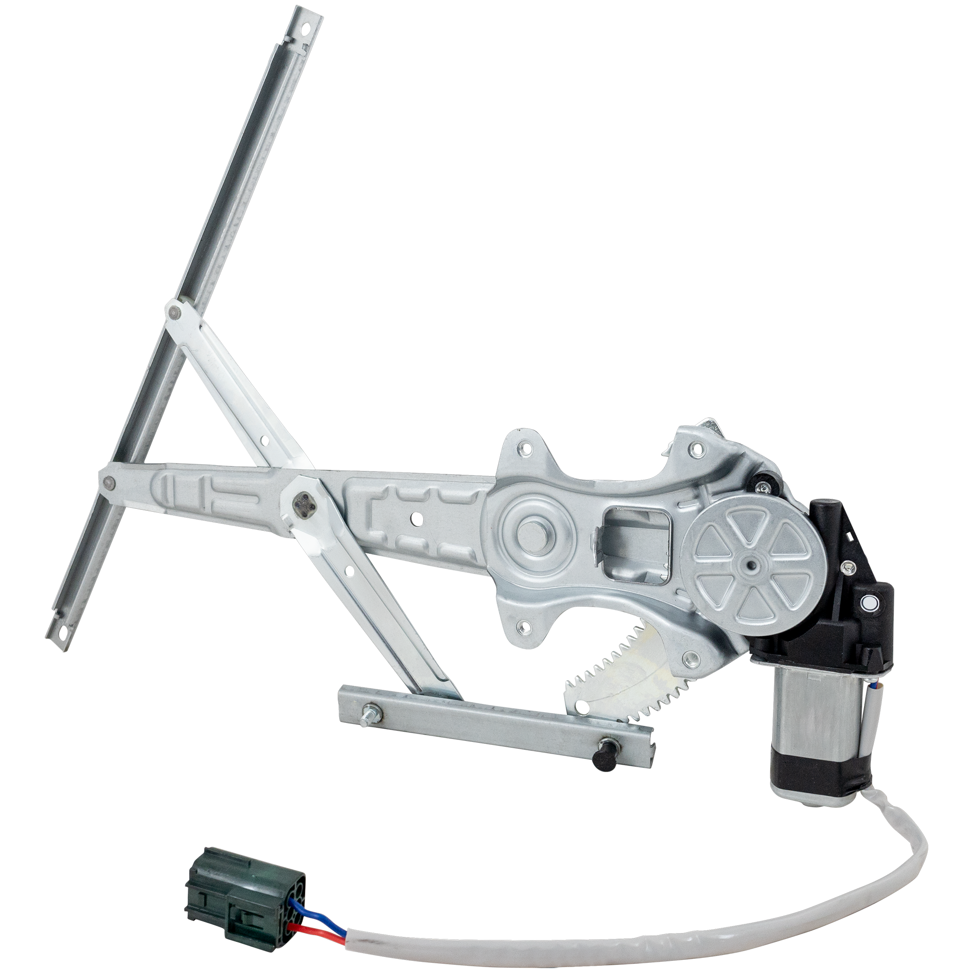 Rear, Passenger Side Power Window Regulator, With Motor - Image 2
