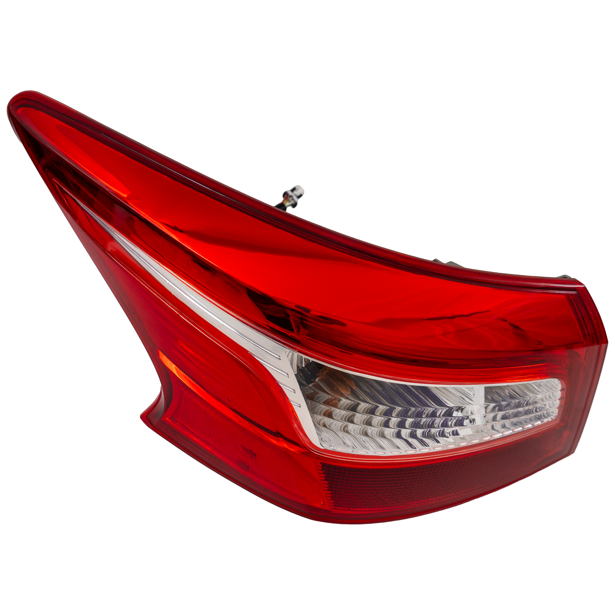 Driver Side, Outer Tail Light, with Bulb, LED, Red Lens - Image 2