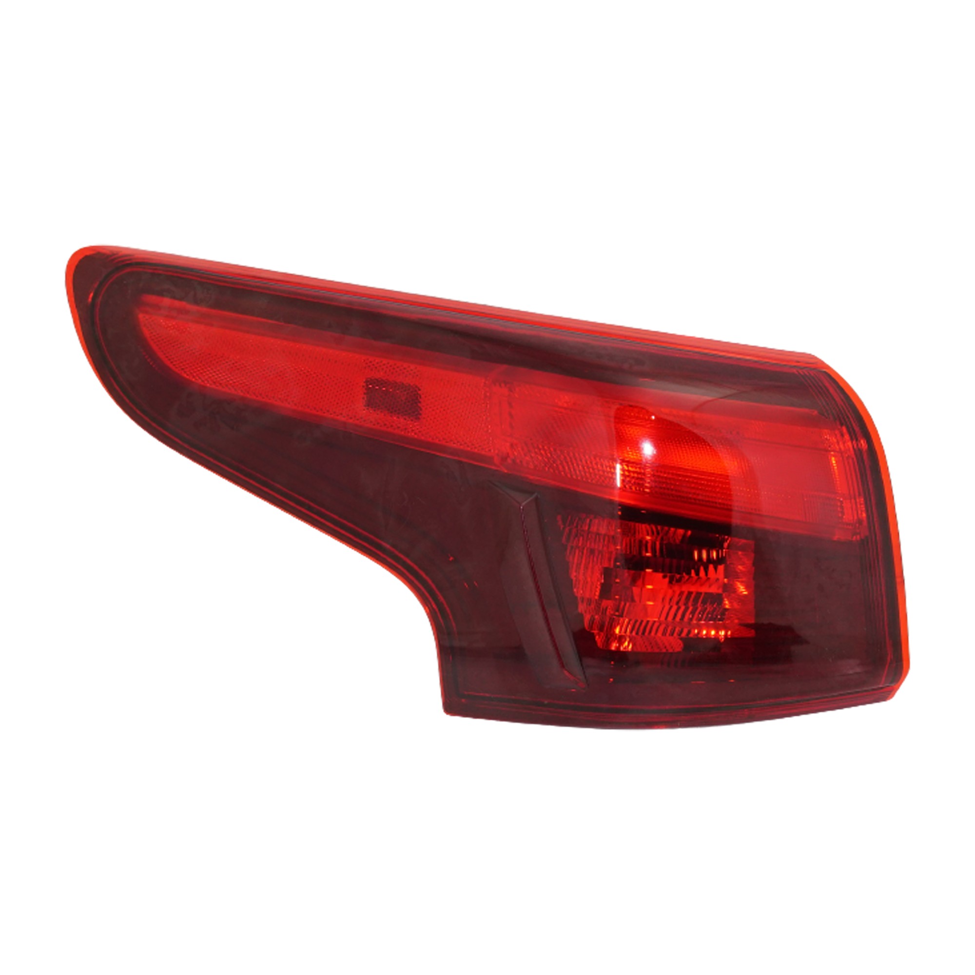 Driver Side, Outer Tail Light, with Bulb, Halogen, Red Lens, 4 Cyl., 2.0L Engine