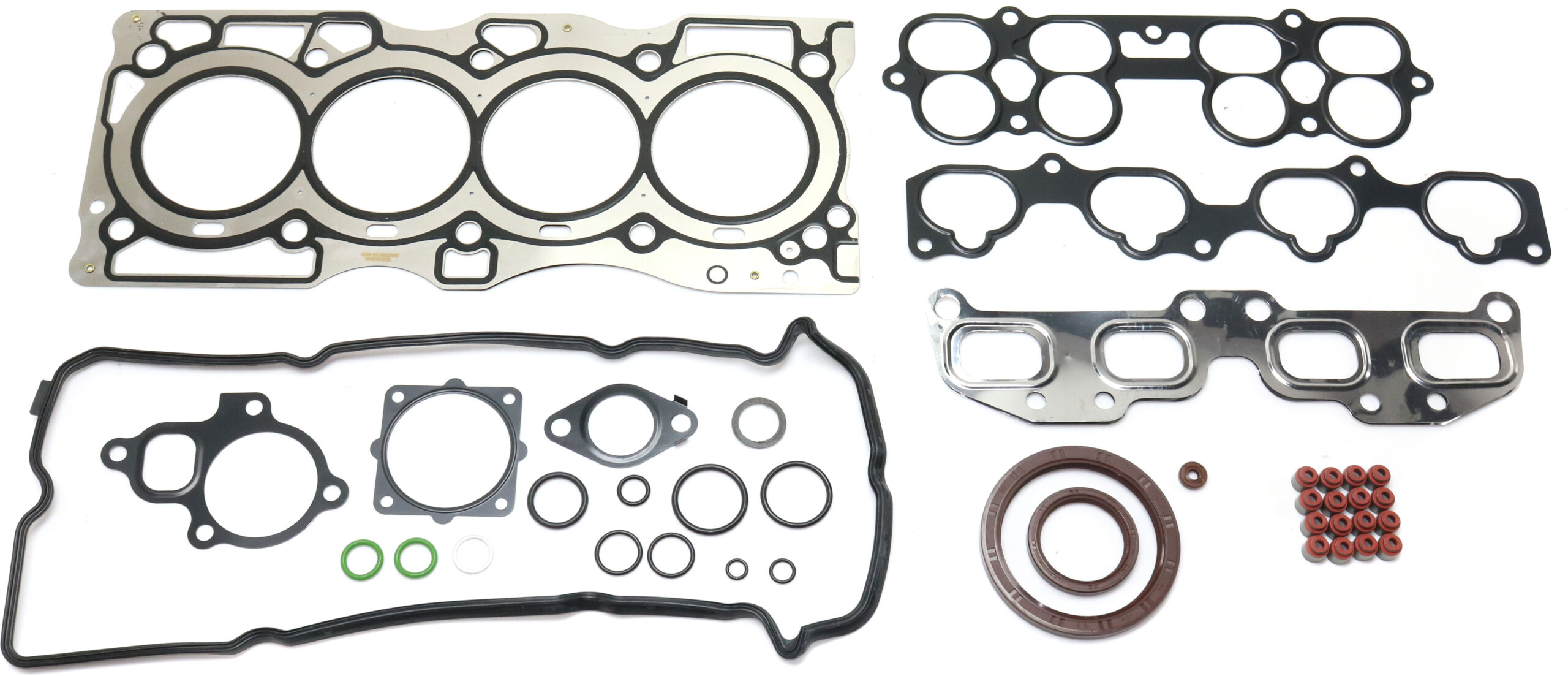 Engine Gasket Set, Overhaul, 4 Cyl., 2.5L, Engine Designation QR25DE, DOHC, 16 Valves
