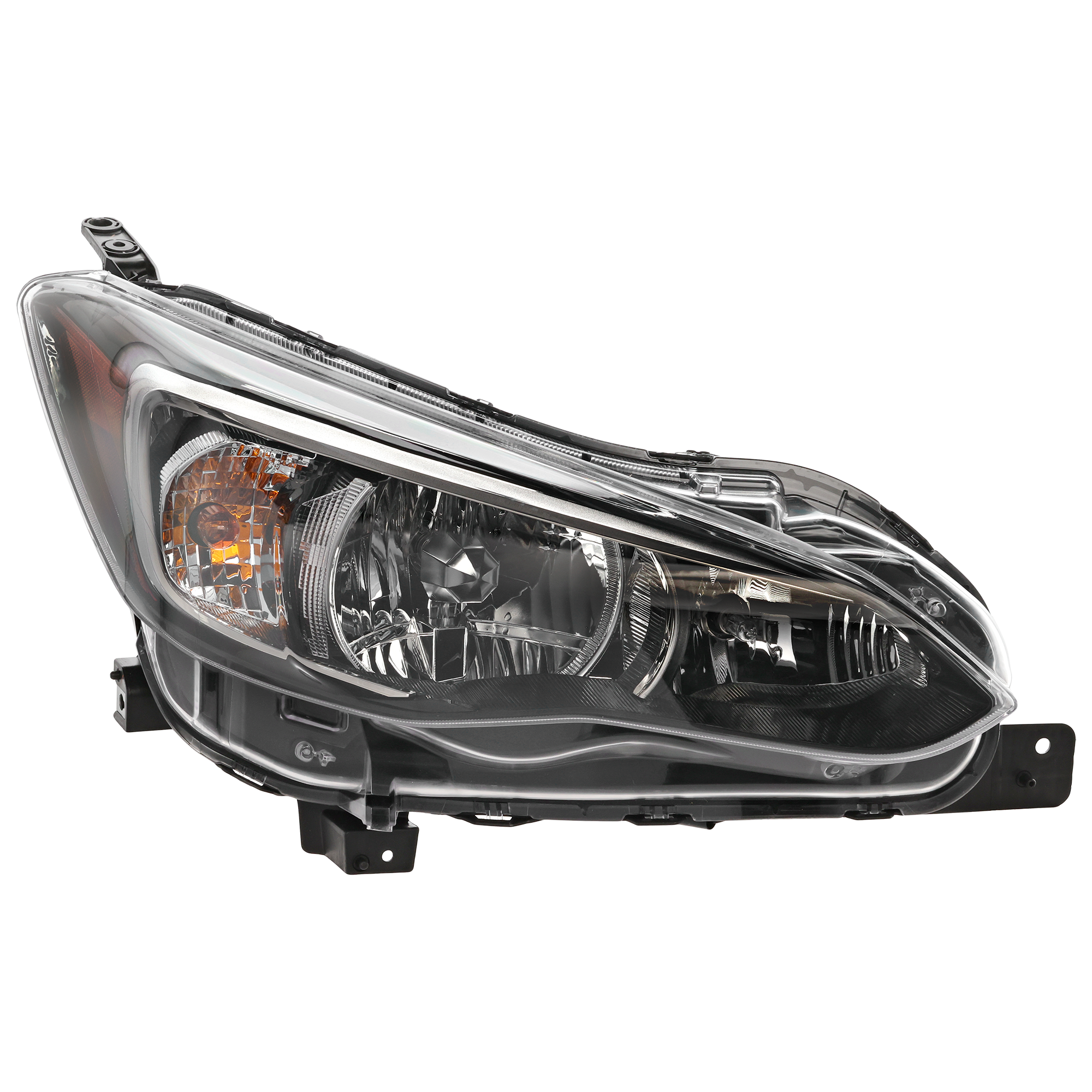 Passenger Side Halogen Headlight, With bulb(s), OE Comparable Finish - Image 2