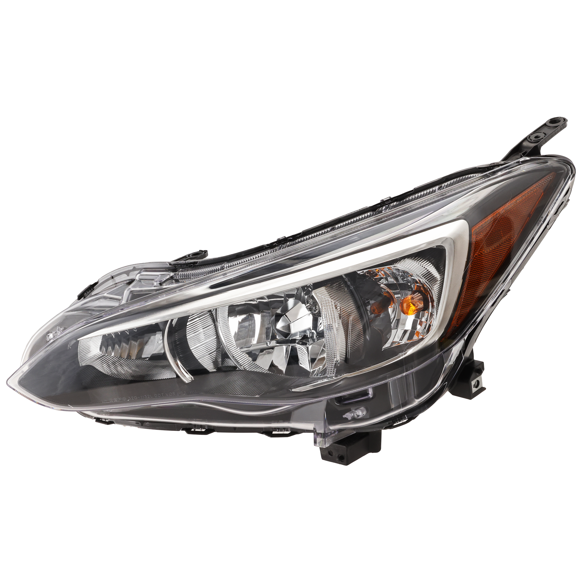 Driver Side Halogen Headlight, With bulb(s), OE Comparable Finish - Image 2