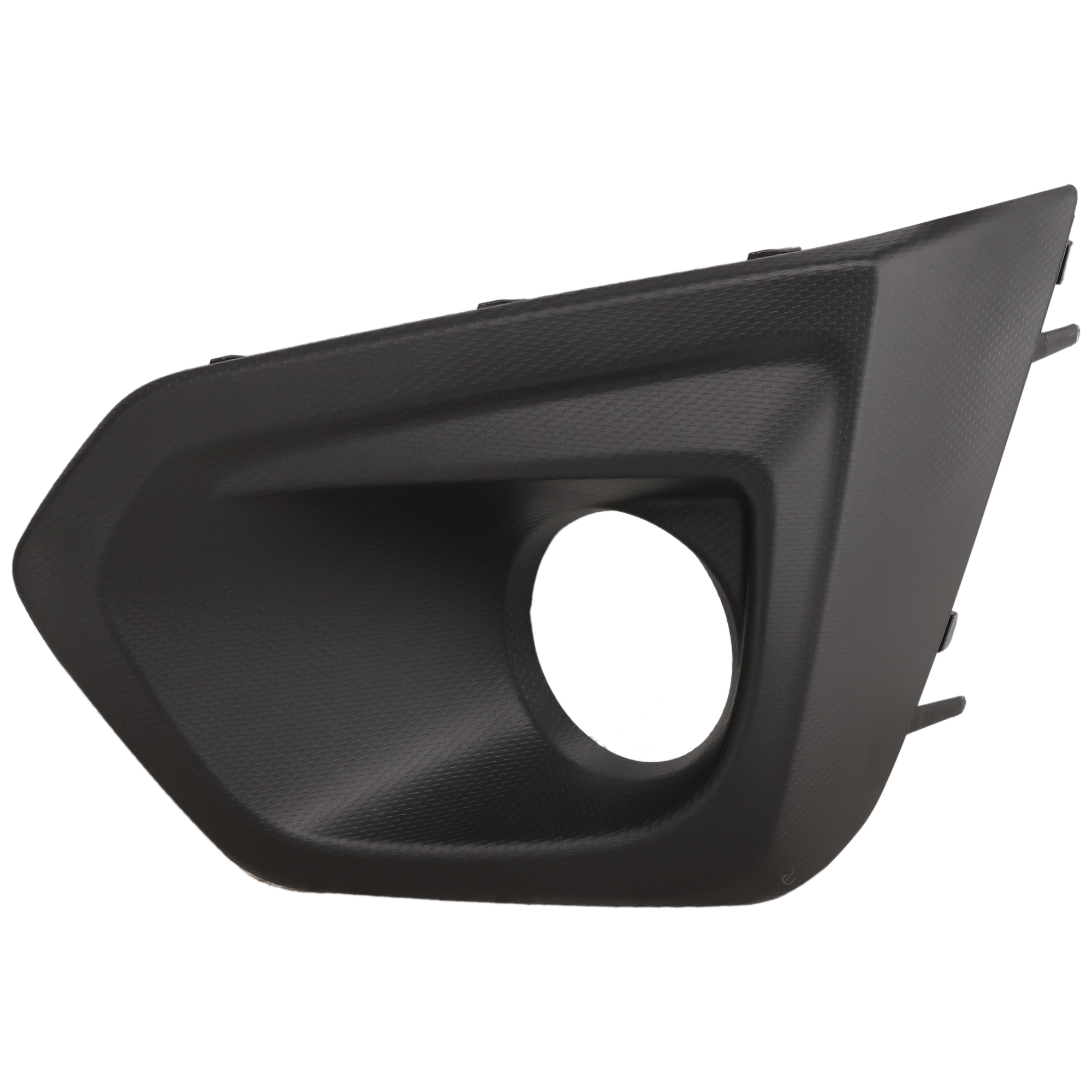 Front, Driver Side Fog Light Cover, Black - Image 2
