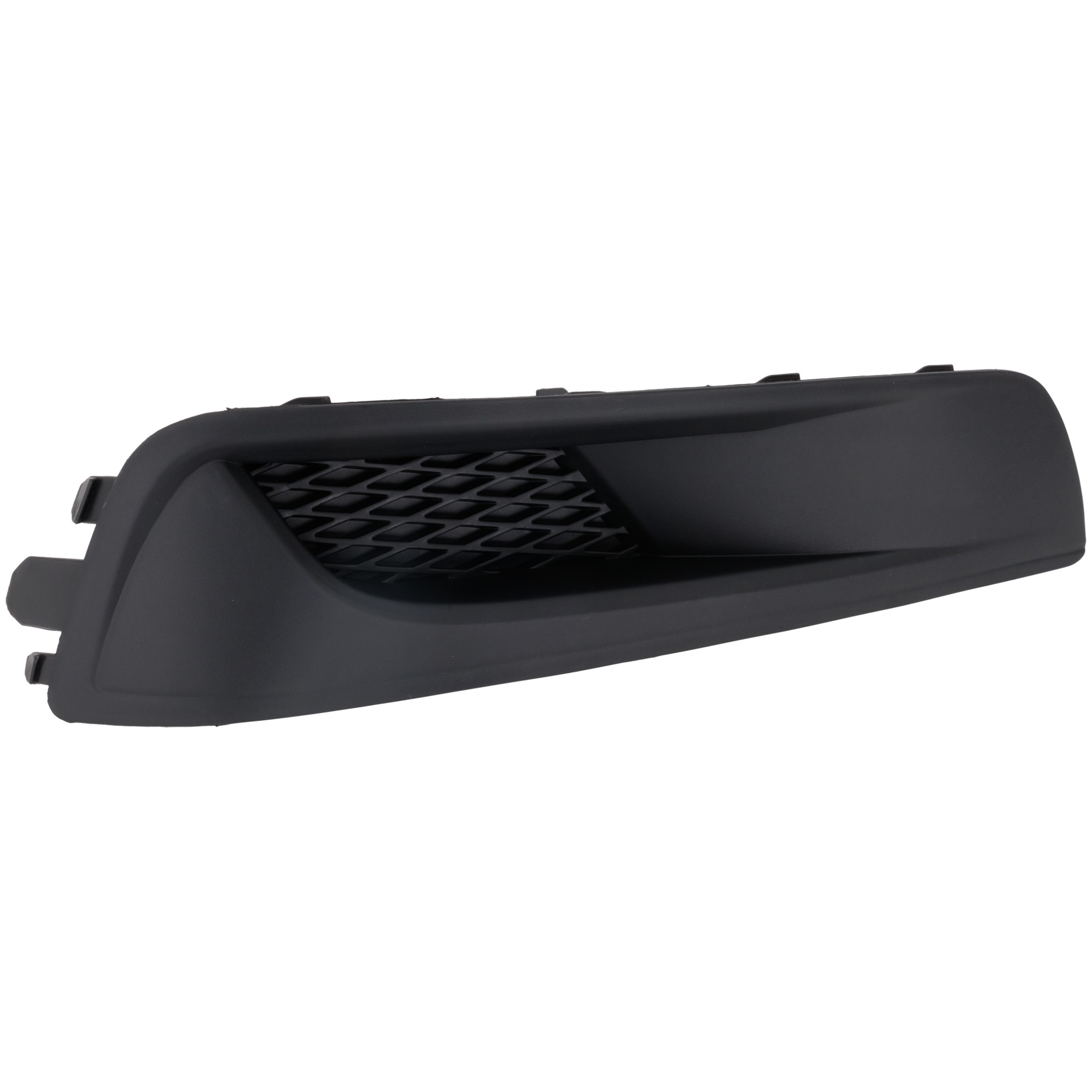 Front, Passenger Side Fog Light Cover, Textured Black