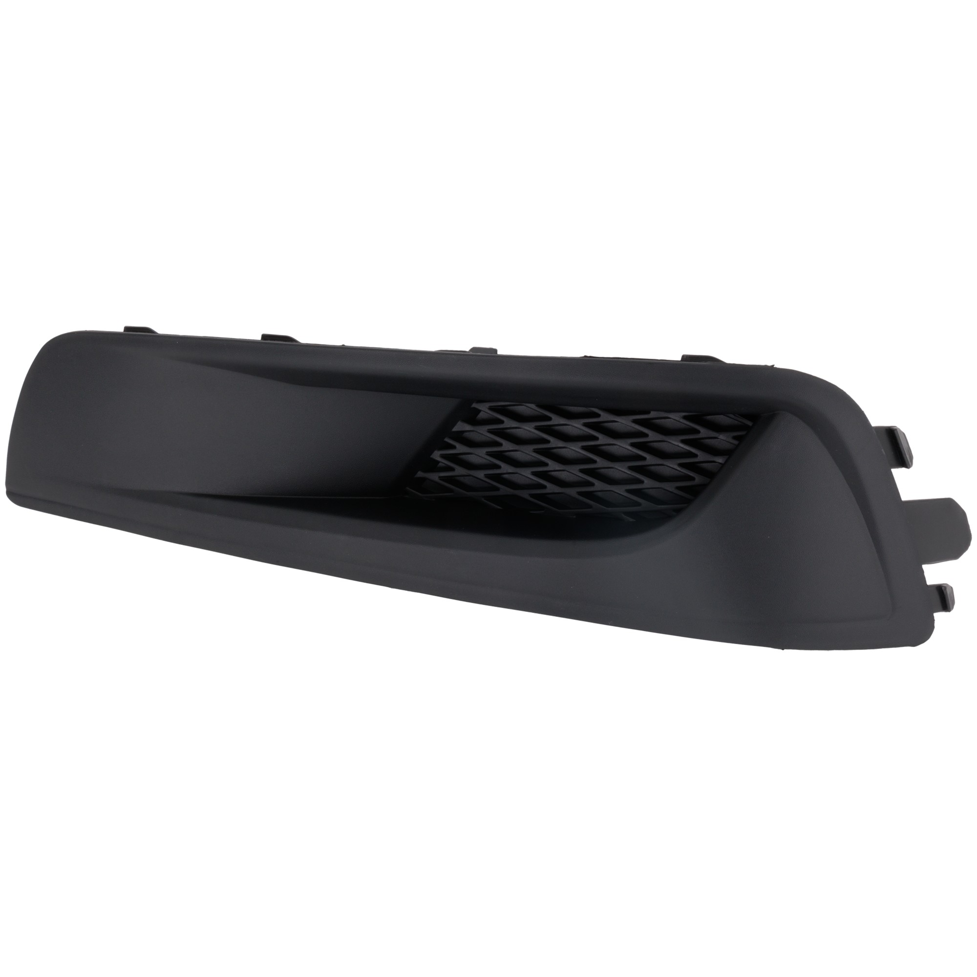 Front, Driver Side Fog Light Cover, Textured Black