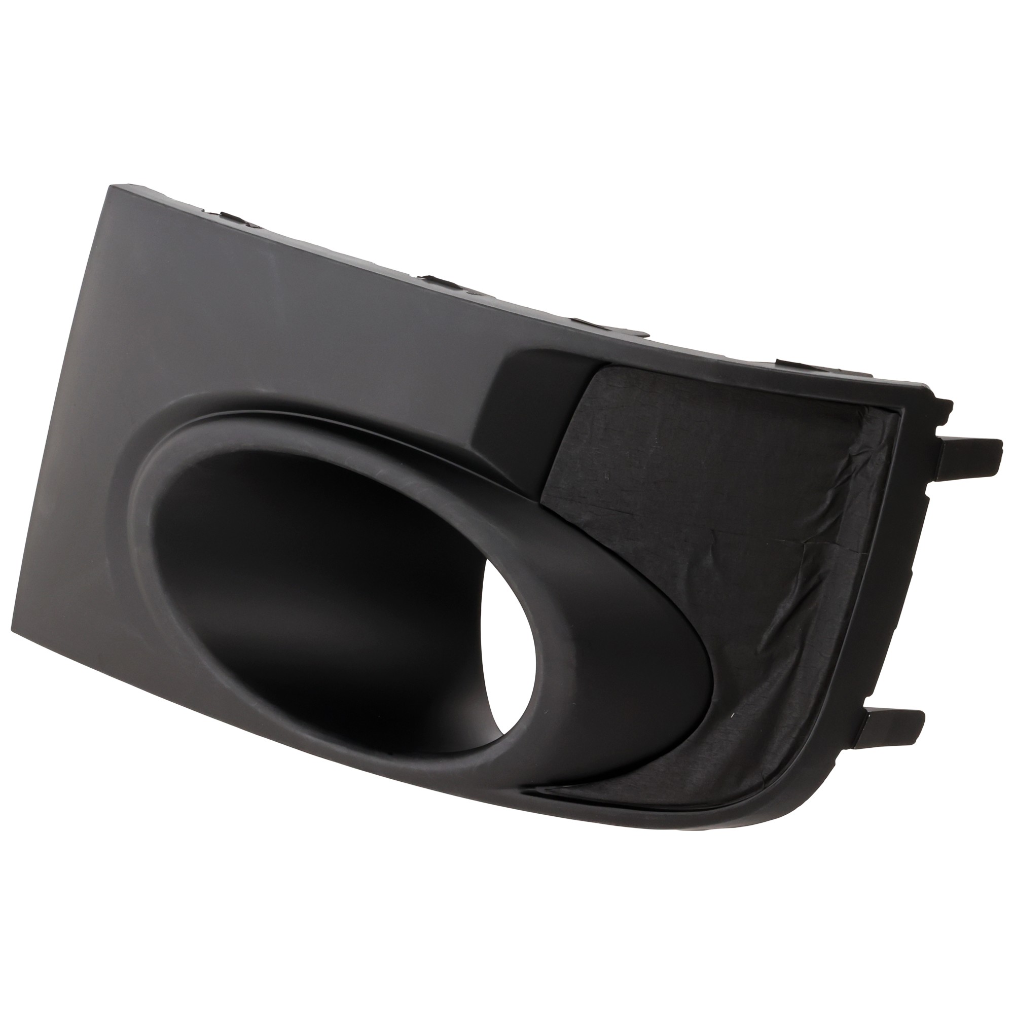 Front, Driver Side Fog Light Cover, Dark Gray