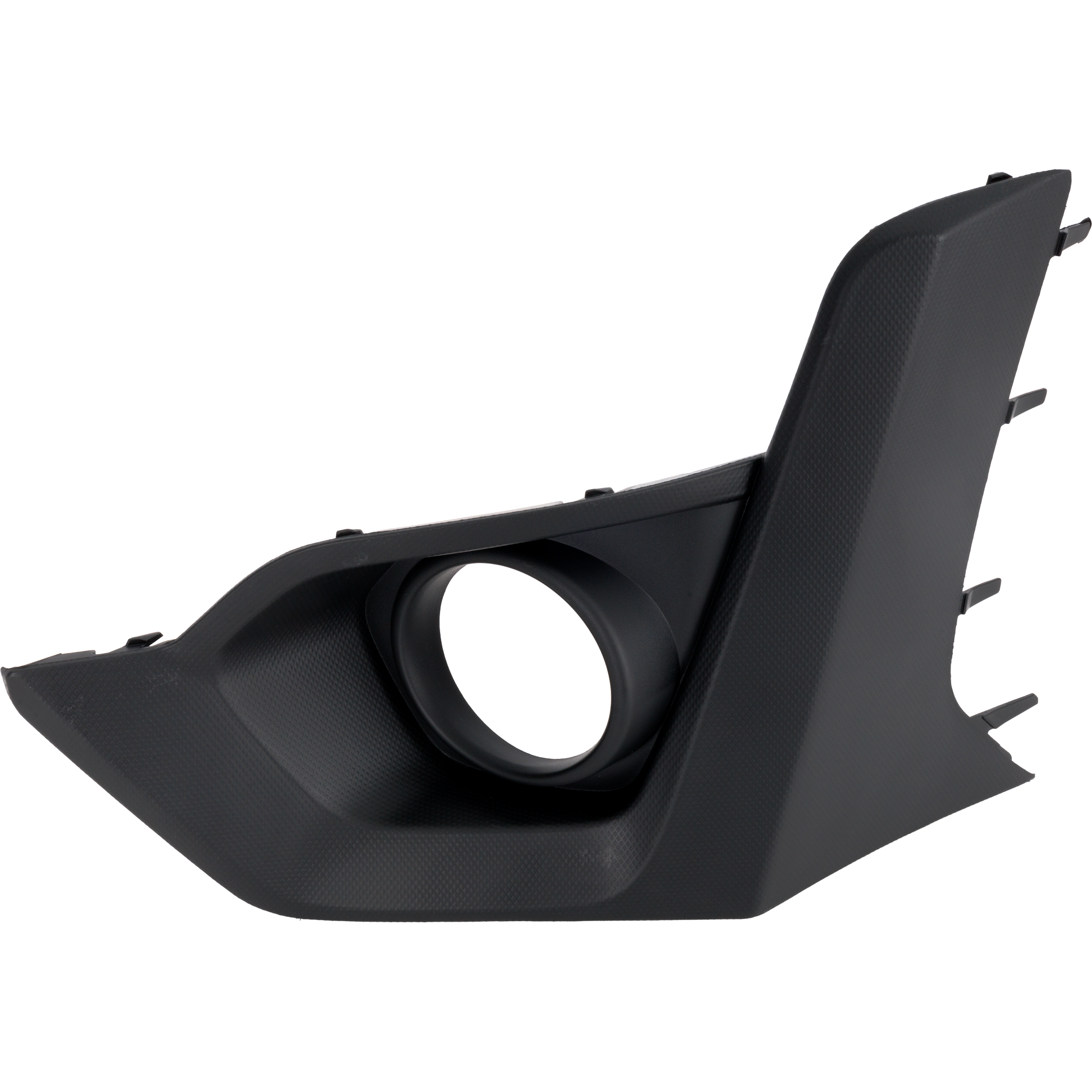 Driver Side Fog Light Trim, Textured Black - Image 2