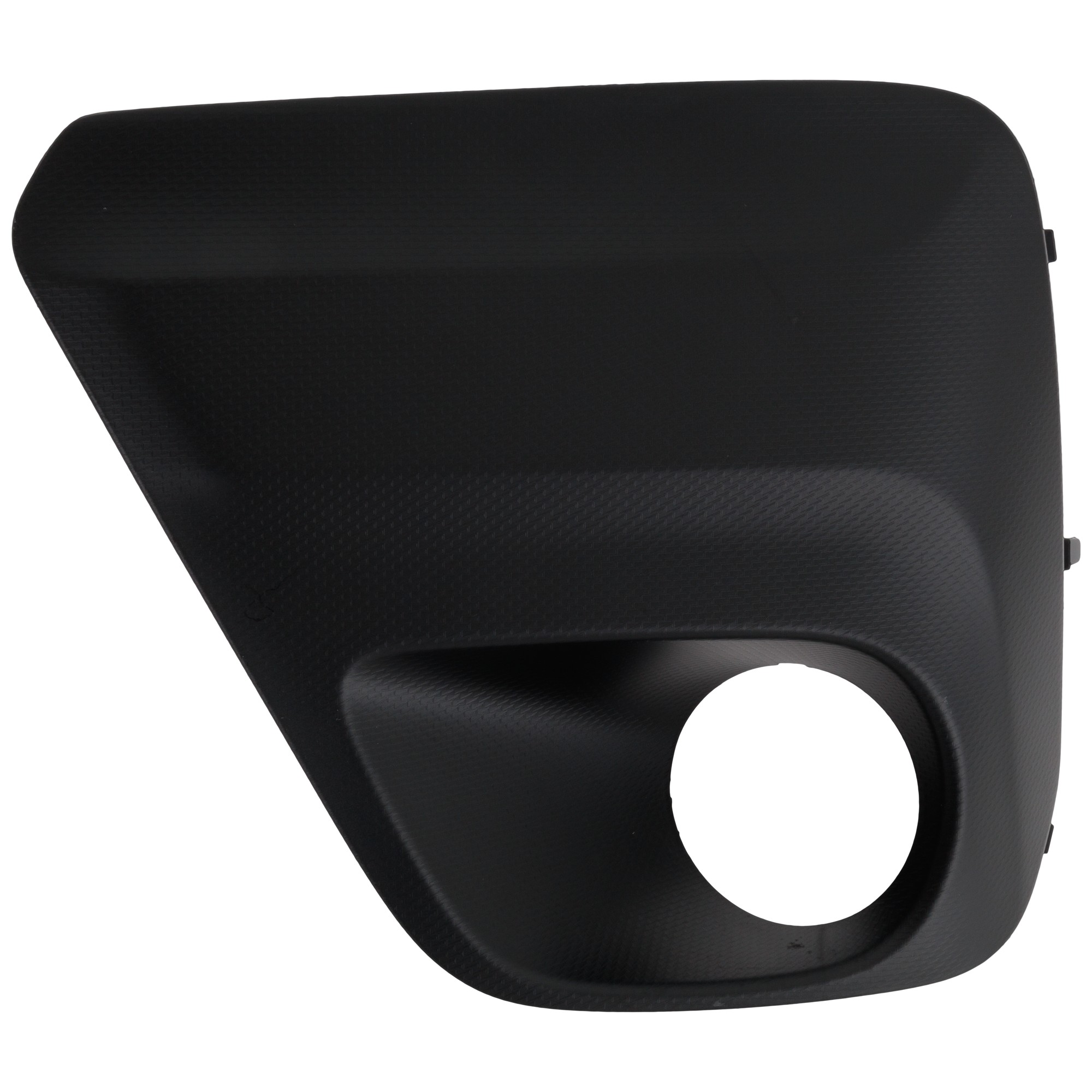 Driver Side Fog Light Trim, Black