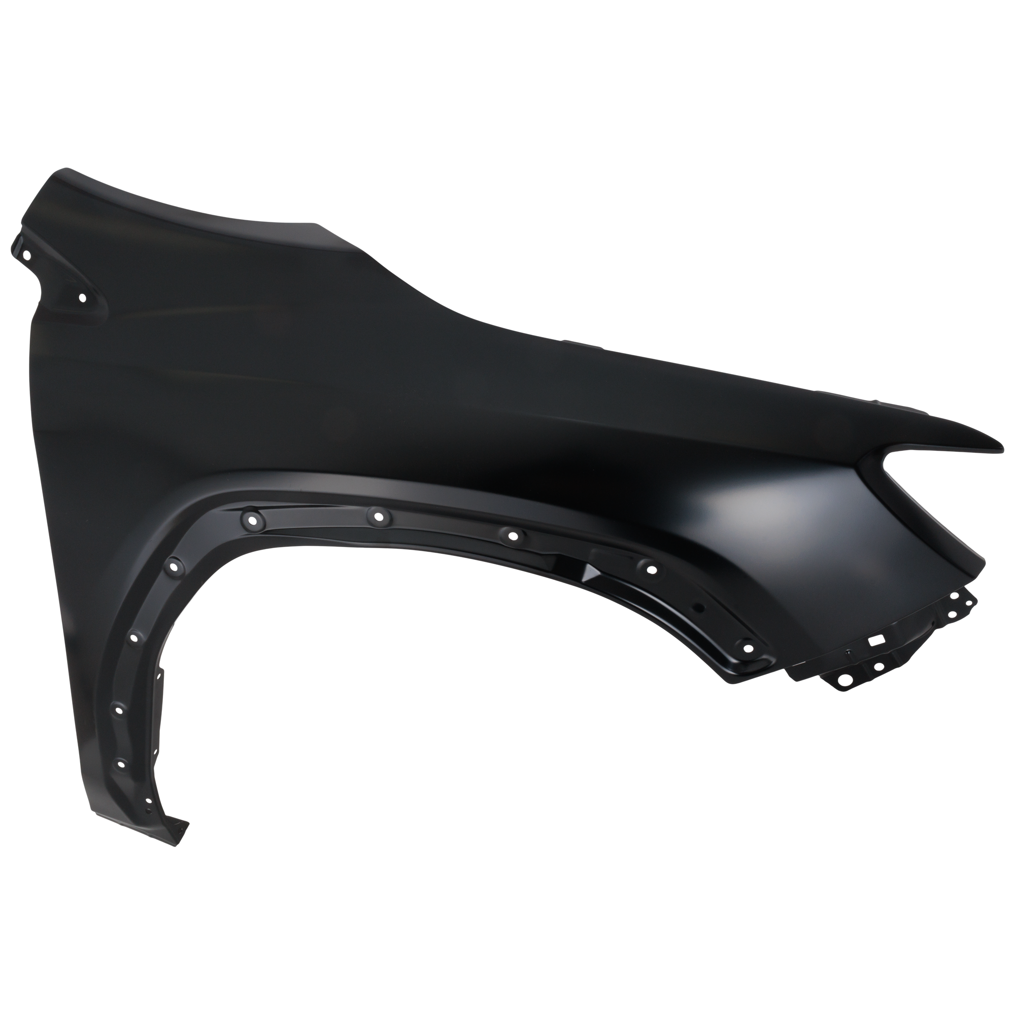 Front, Passenger Side Fender Aluminum Primed CAPA Certified - Image 2