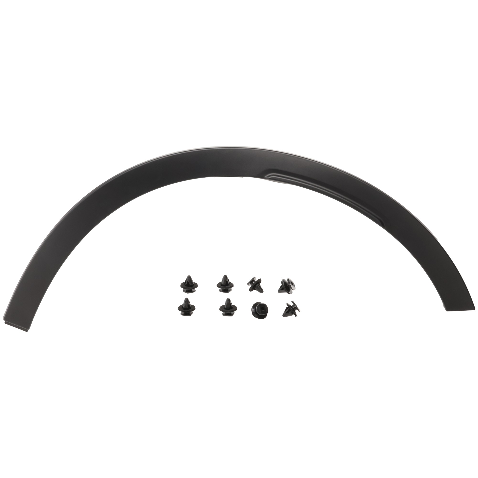 Front, Passenger Side Fender Flares, Textured Black, Except Wilderness Model