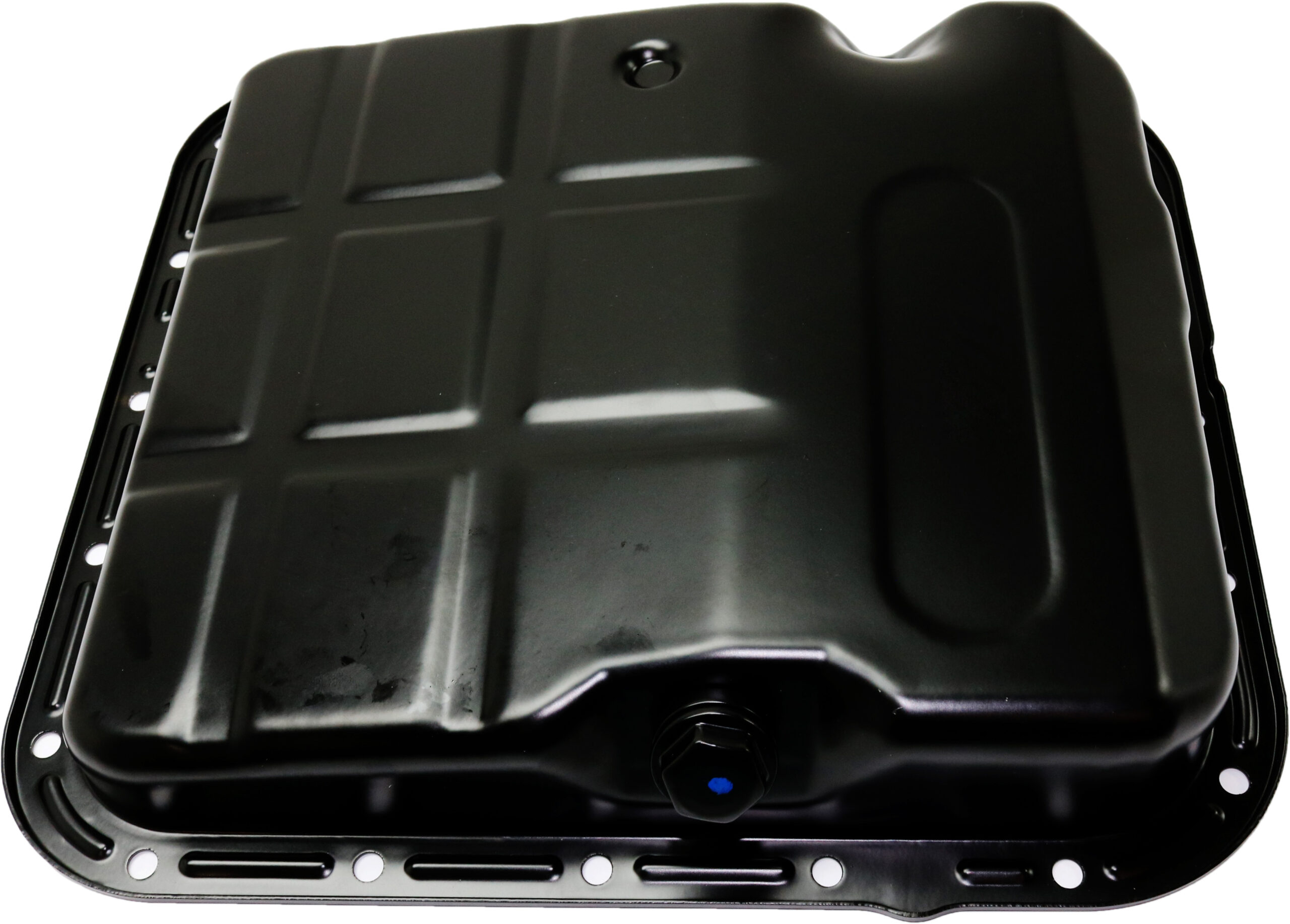 Transmission Pan, Black, Steel, 20-bolt Hole, Automatic Transmission - Image 2