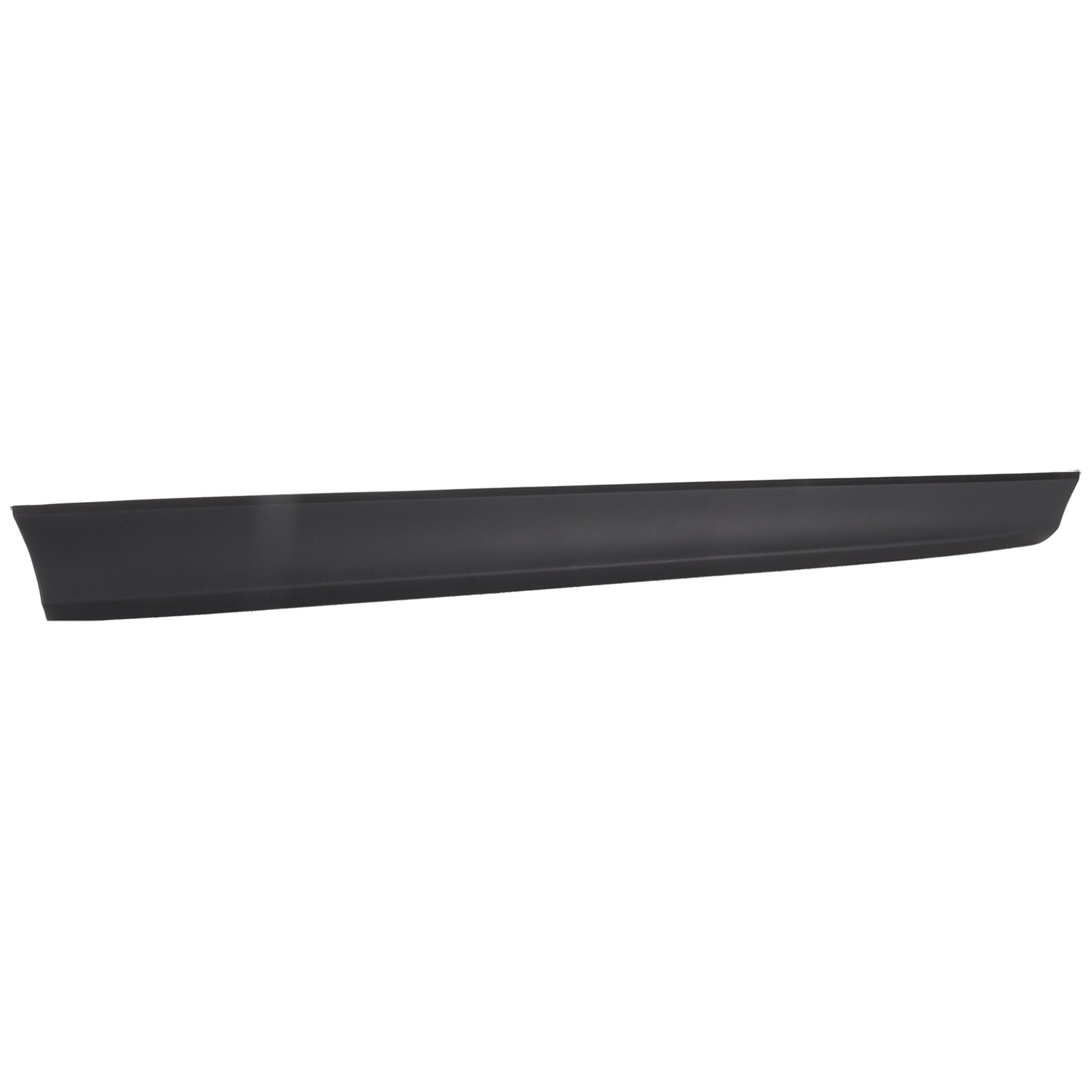 Front, Passenger Side, Lower Door Molding and Beltlines, Textured Black