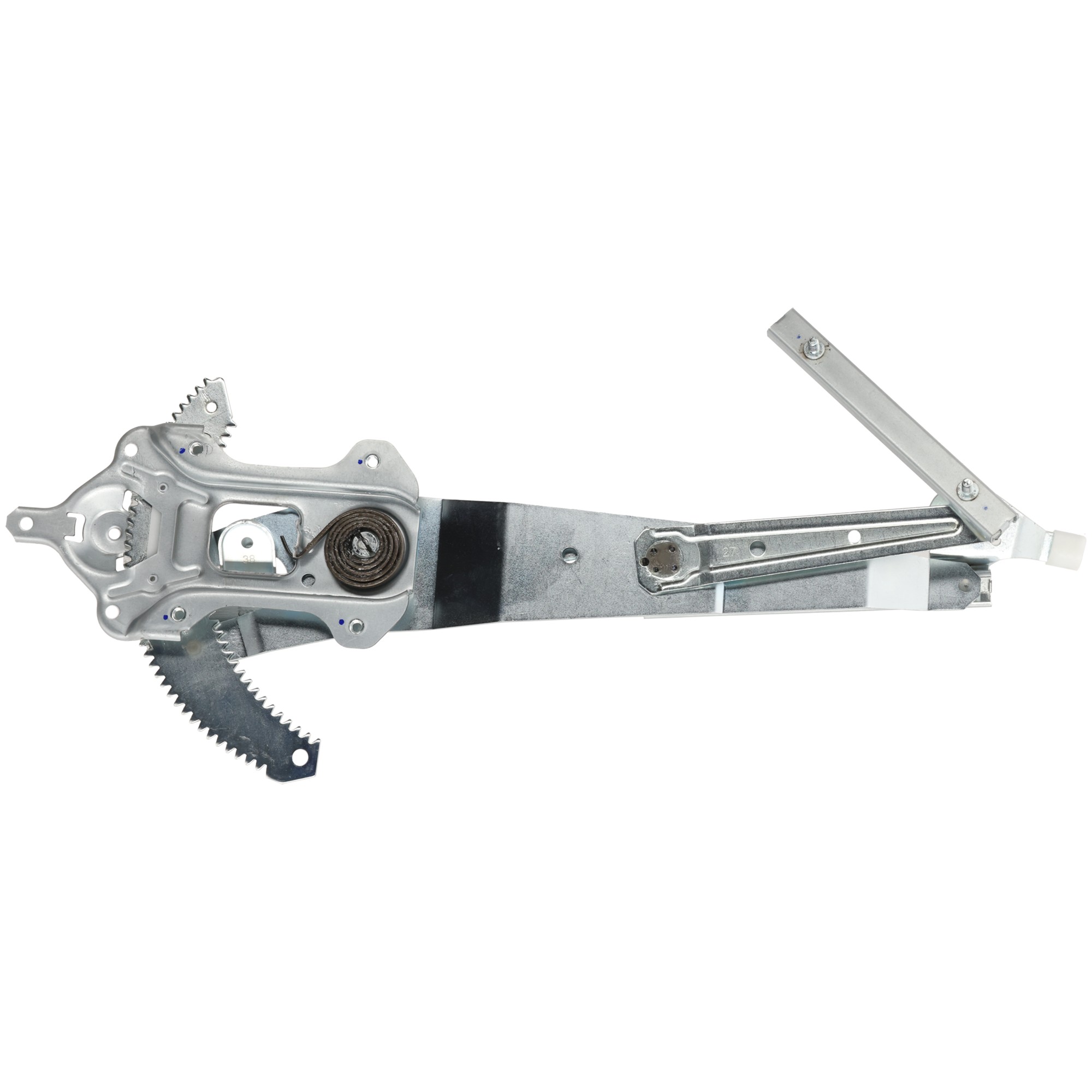 Front, Passenger Side Window Regulator, Power, Without Motor