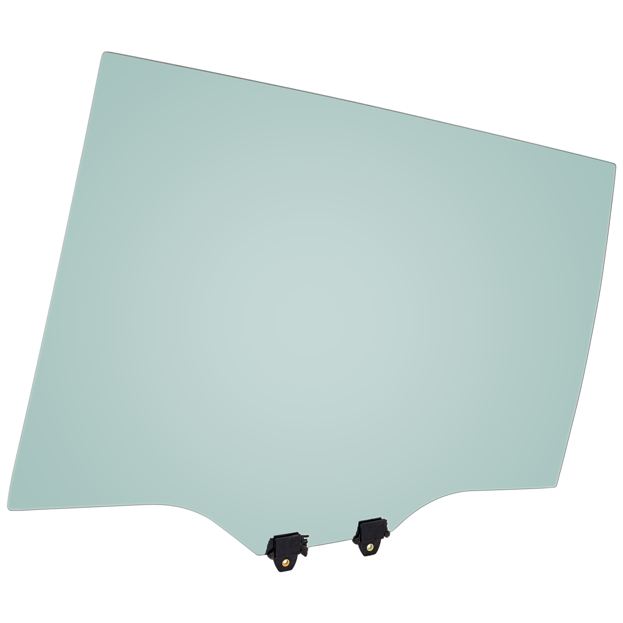 Rear, Driver Side Door Glass, Green Tint, Replaces NAGS Number FD24299GTY - Image 2