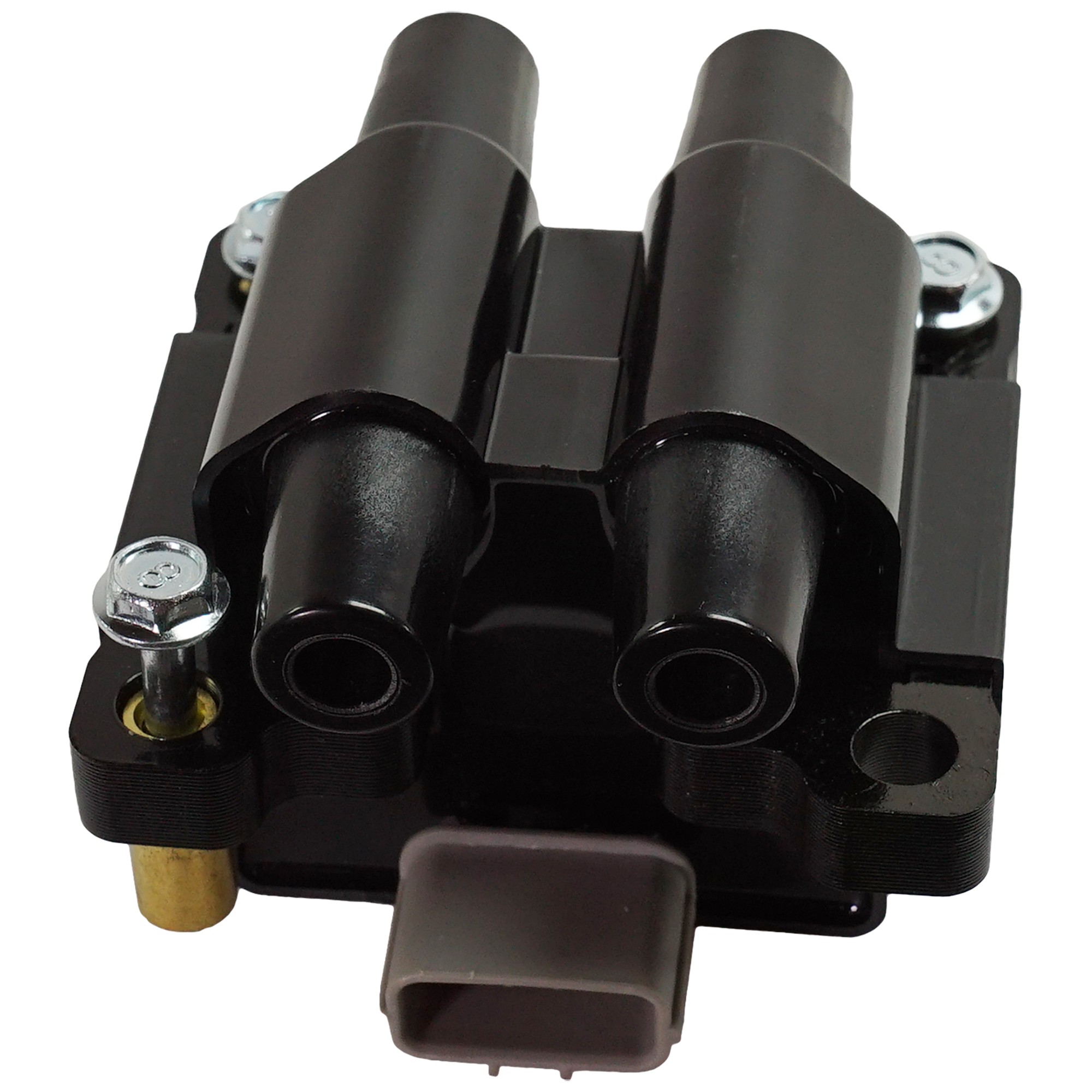 Ignition Coil, 4 Cyl., 2.5L Engine, Electronic Ignition Type, 3.63 In. Length, Naturally Aspirated