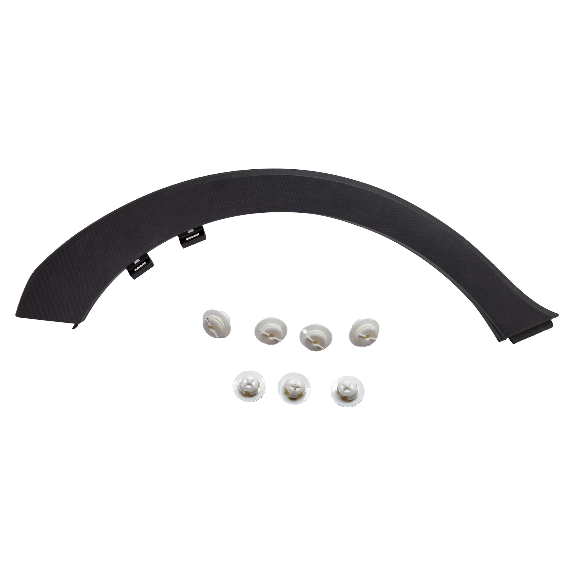 Rear, Passenger Side Fender Trim, Textured Black - Image 2