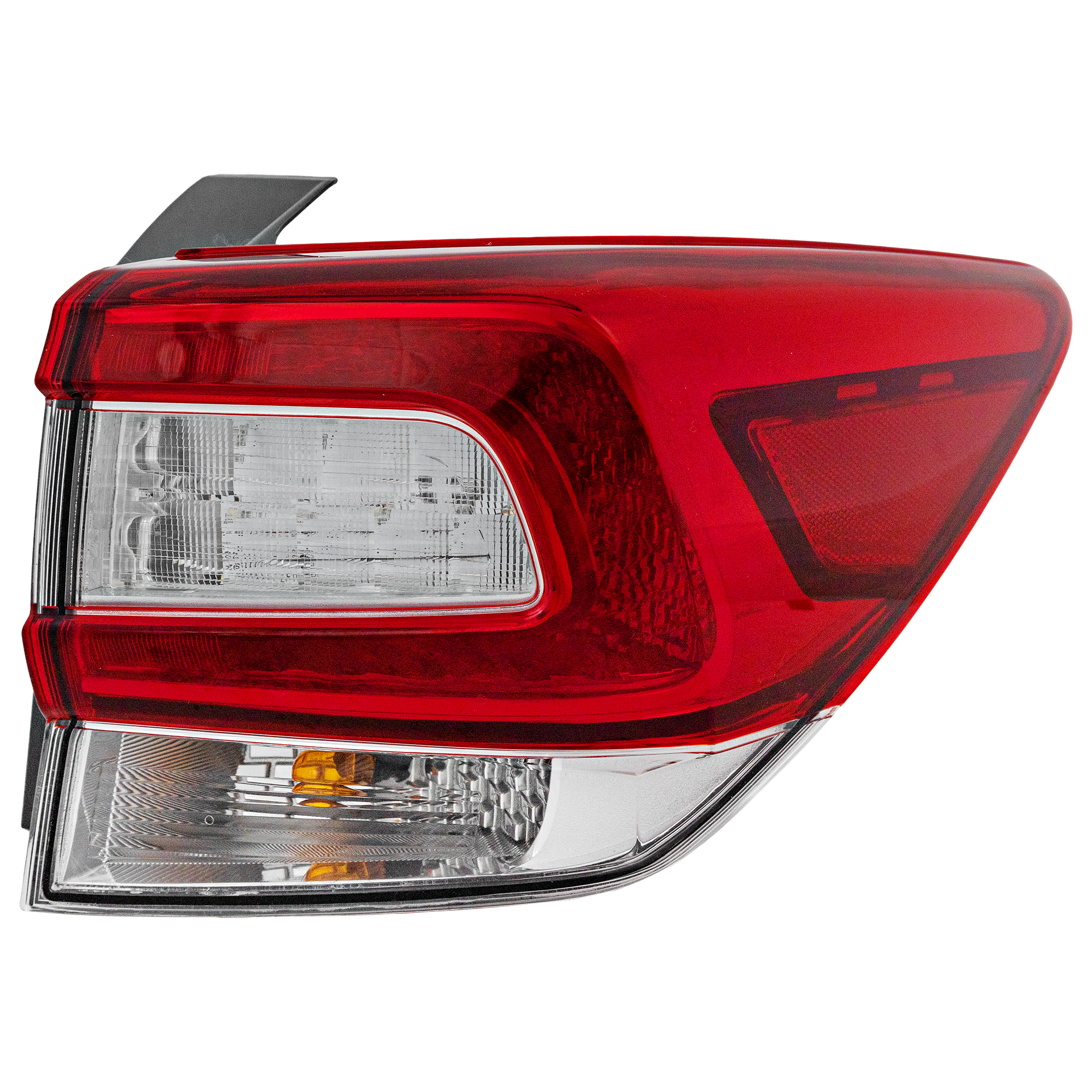 Passenger Side, Outer Tail Light, with Bulb, Halogen, Clear and Red Lens, 4 Cyl., 2.0L Engine - Image 2
