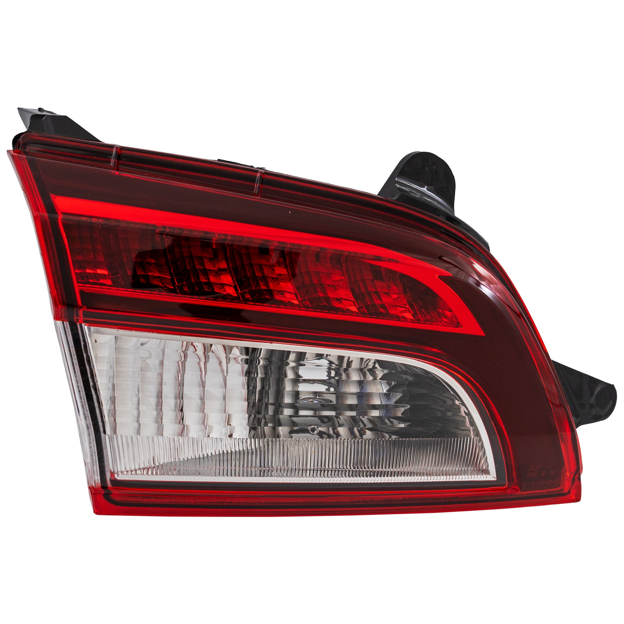 Driver Side, Inner Halogen Tail Light, Without bulb(s), OE Comparable Finish, CAPA Certified