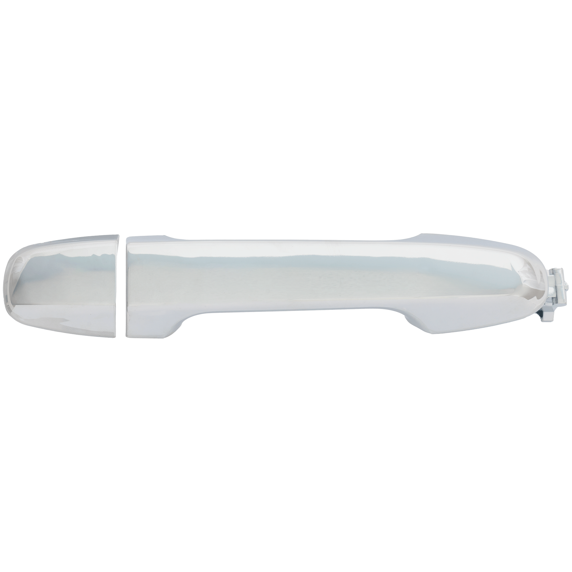 Front, Passenger Side Chrome Exterior Door Handle, Without Key Hole - Image 2