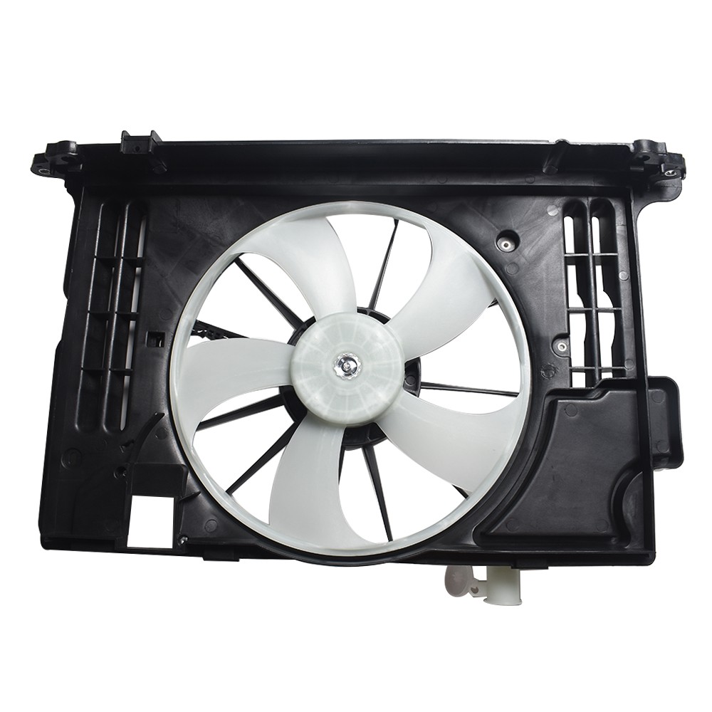 Toyota Axio Radiator AC Condenser Cooling Fan Assembly - Image 2