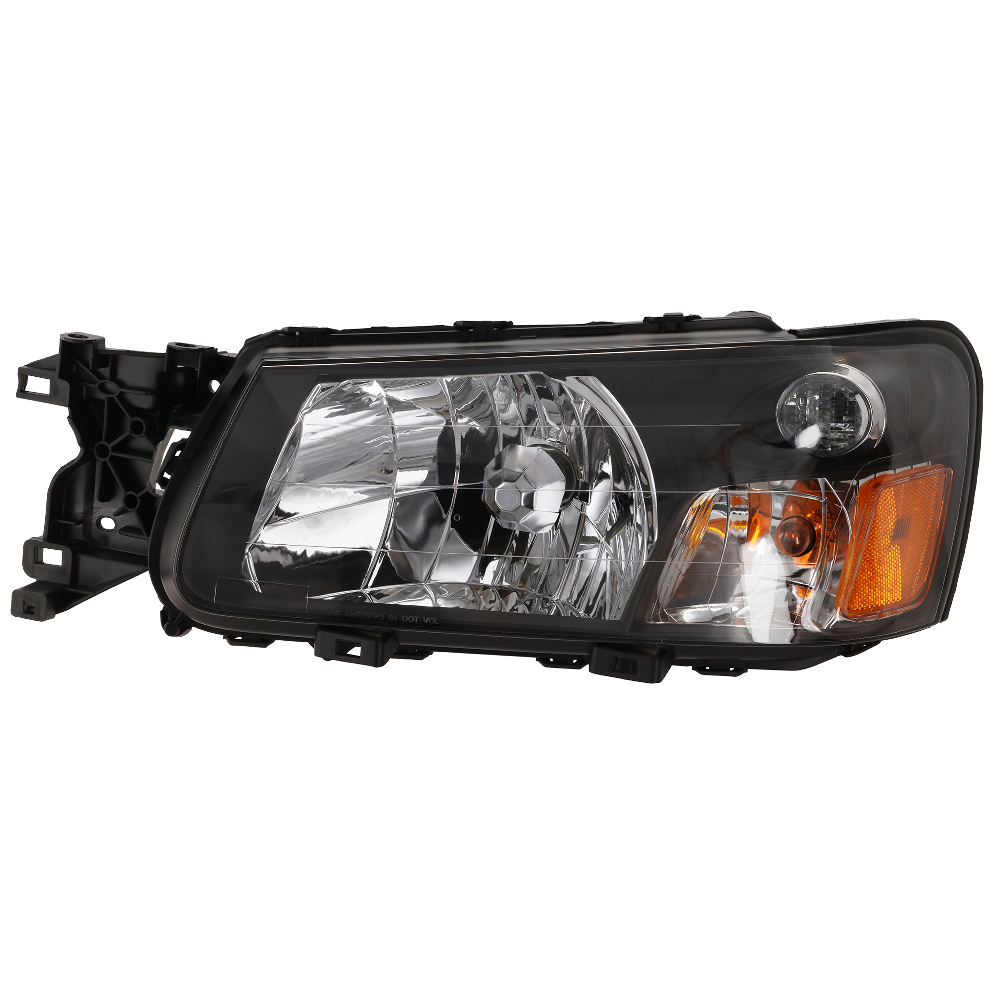 Driver Side Headlight, with Bulb, Halogen, Clear Lens, 4 Cyl., 2.5L Engine - Image 2