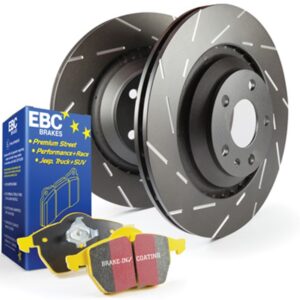S9KR1675 Rear Brake Disc and Pad Kit, Slotted