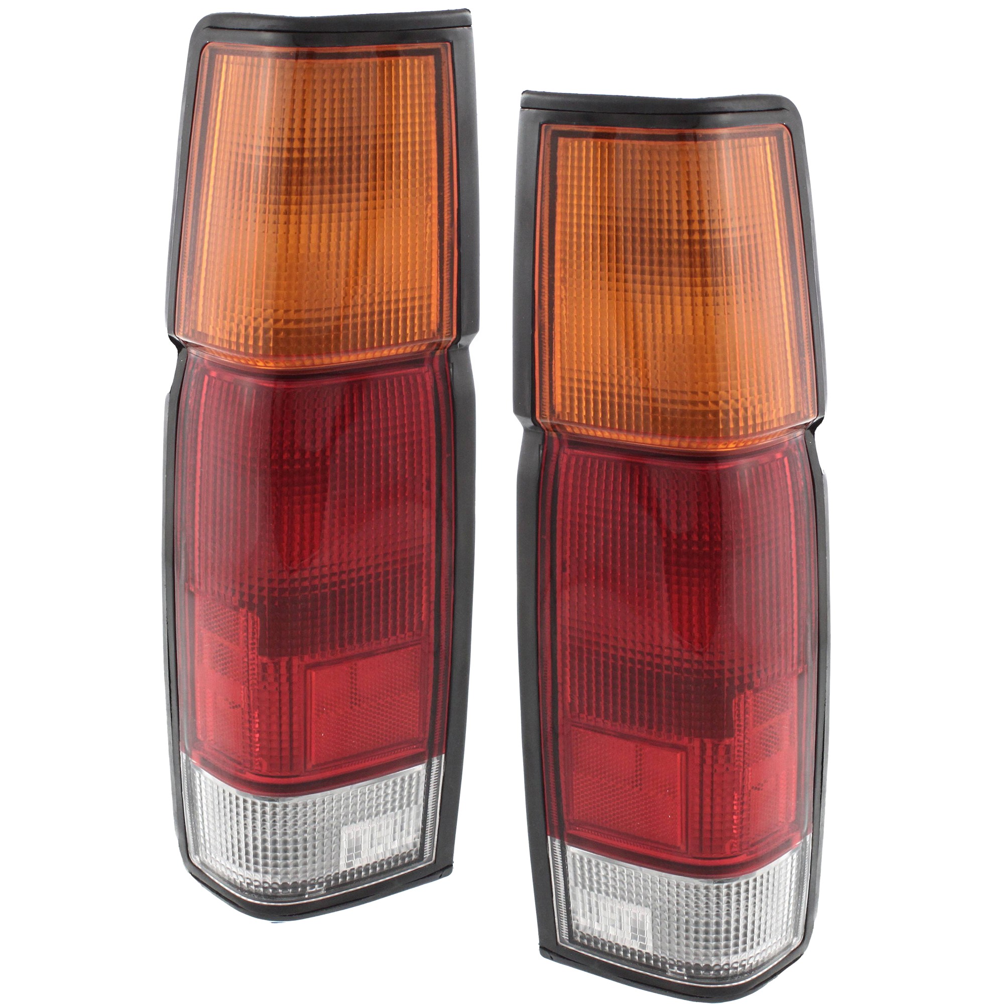 Driver and Passenger Side Halogen Tail Light, With bulb(s), OE Comparable Finish