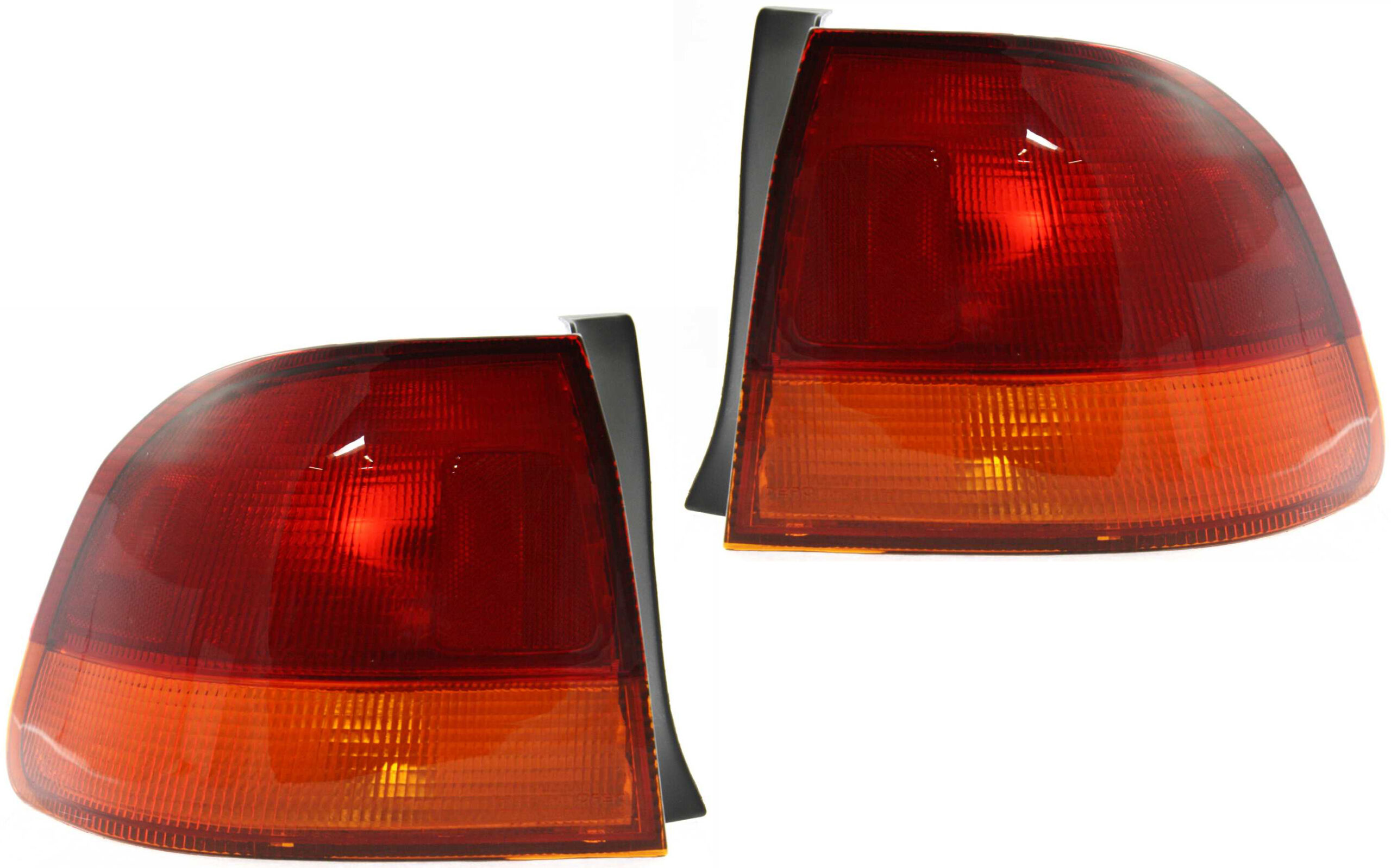 Driver and Passenger Side, Outer Halogen Tail Light, Without bulb(s), OE Comparable Finish