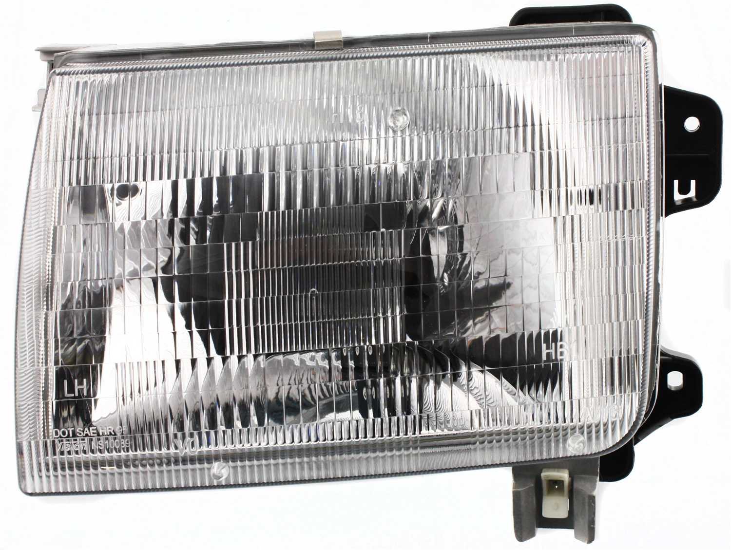 Driver and Passenger Side Halogen Headlight, With bulb(s), OE Comparable Finish - Image 2