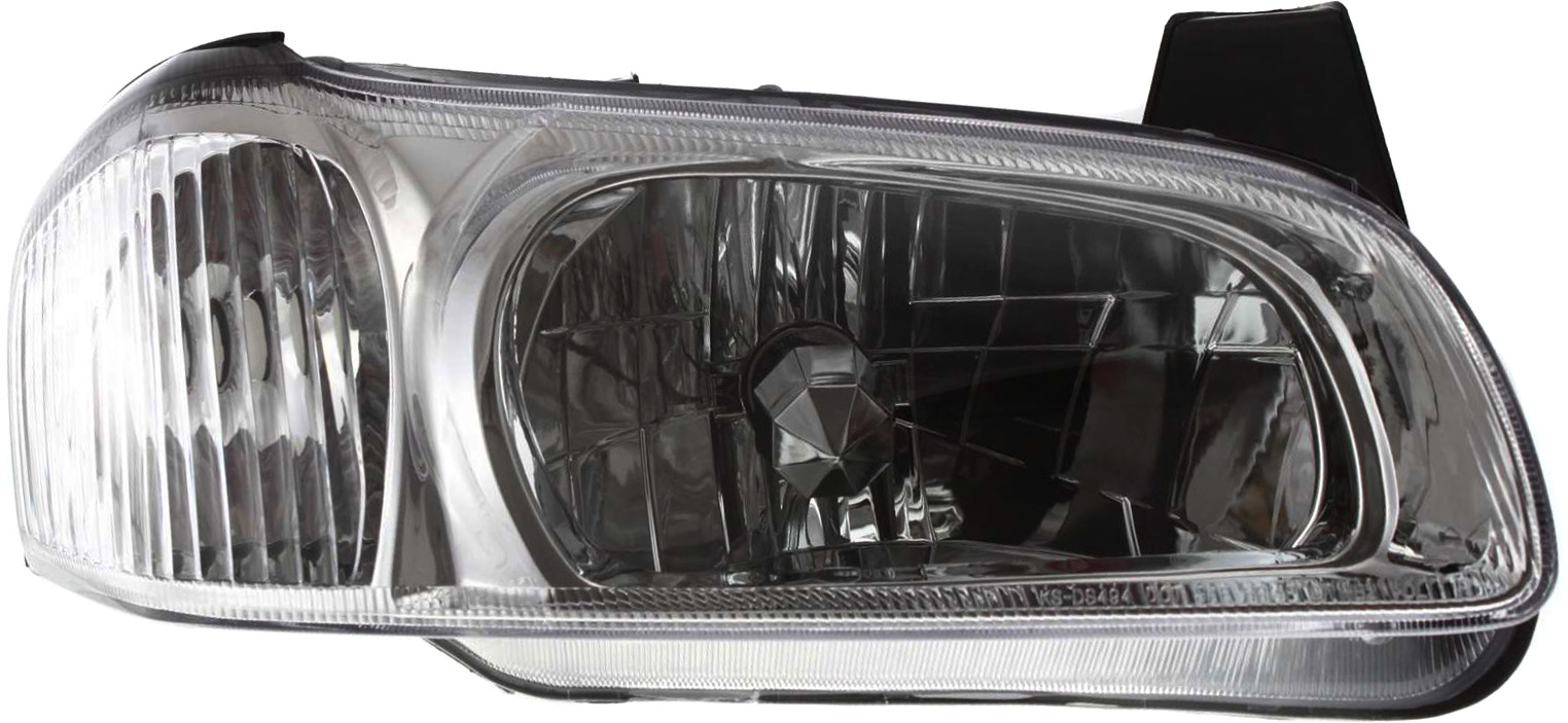Driver and Passenger Side Halogen Headlight, With bulb(s), OE Comparable Finish - Image 2