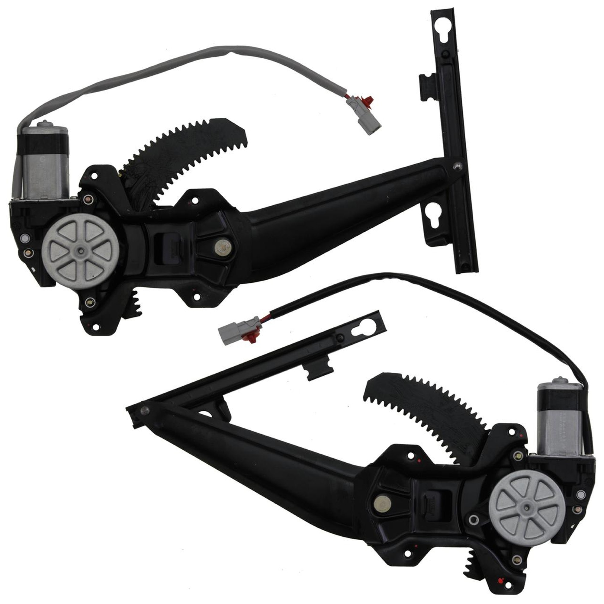 SET-3Z9WL41565 Rear, Driver and Passenger Side Window Motor, Sedan