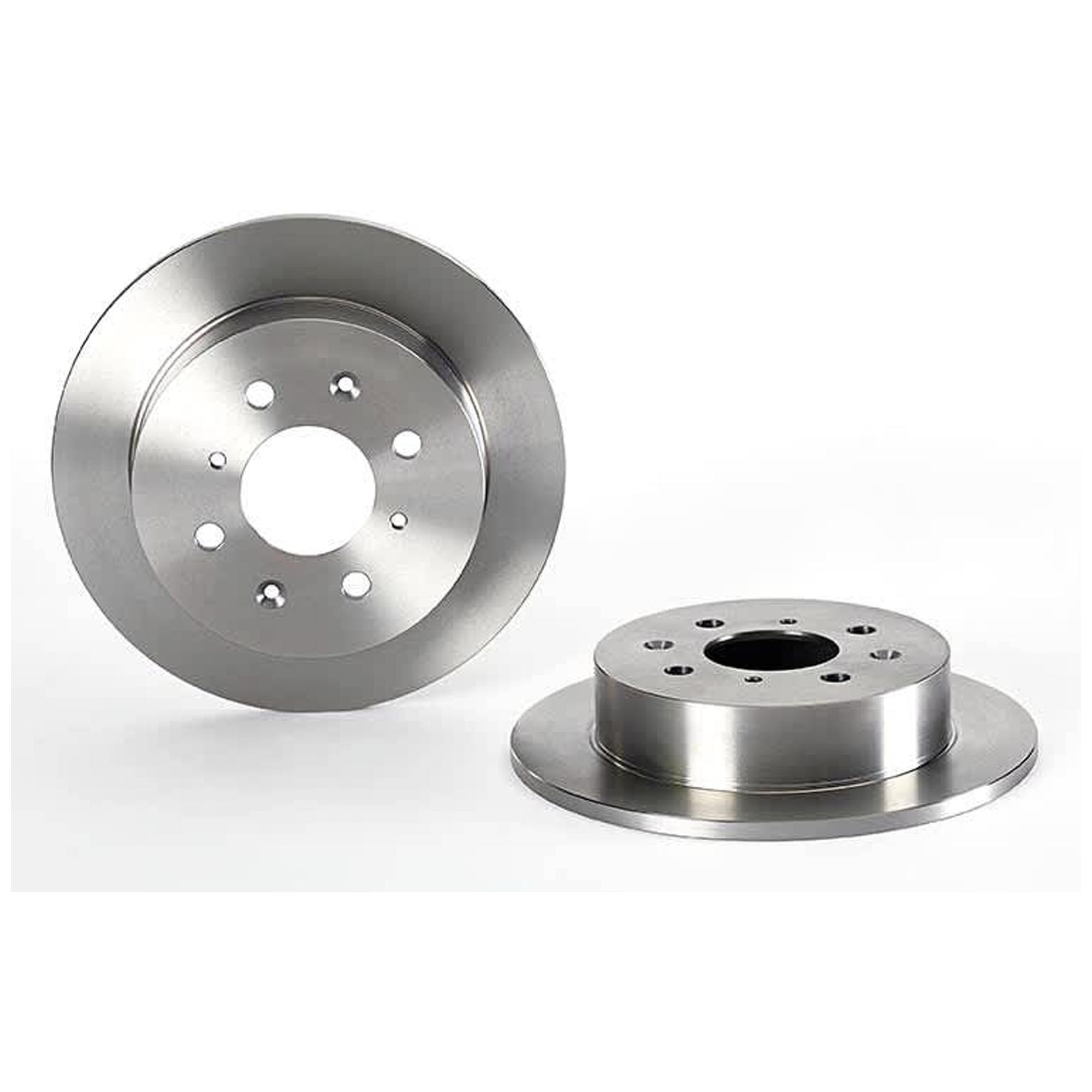 SET-BR09550911-A Front and Rear Brake Disc, Plain Surface, 4 Lugs, Front-262 mm/Rear-239 mm - Image 3