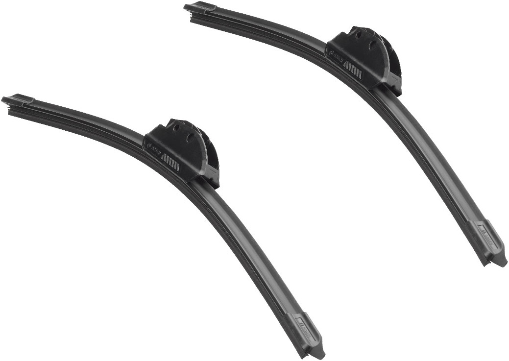 SET-BS17CA-D Front, Driver and Passenger Side Wiper Blades, Frameless, Driver Side - 22 in. Length, Passenger Side - 17 in. Length