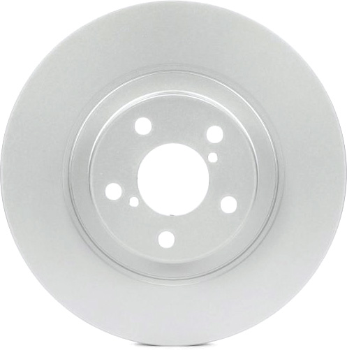 SET-BS48011475-2 Front Brake Disc, Geomet Coated, Plain Surface, Vented, 5 Lugs, 293.4 mm, QuietCast Series - Image 2