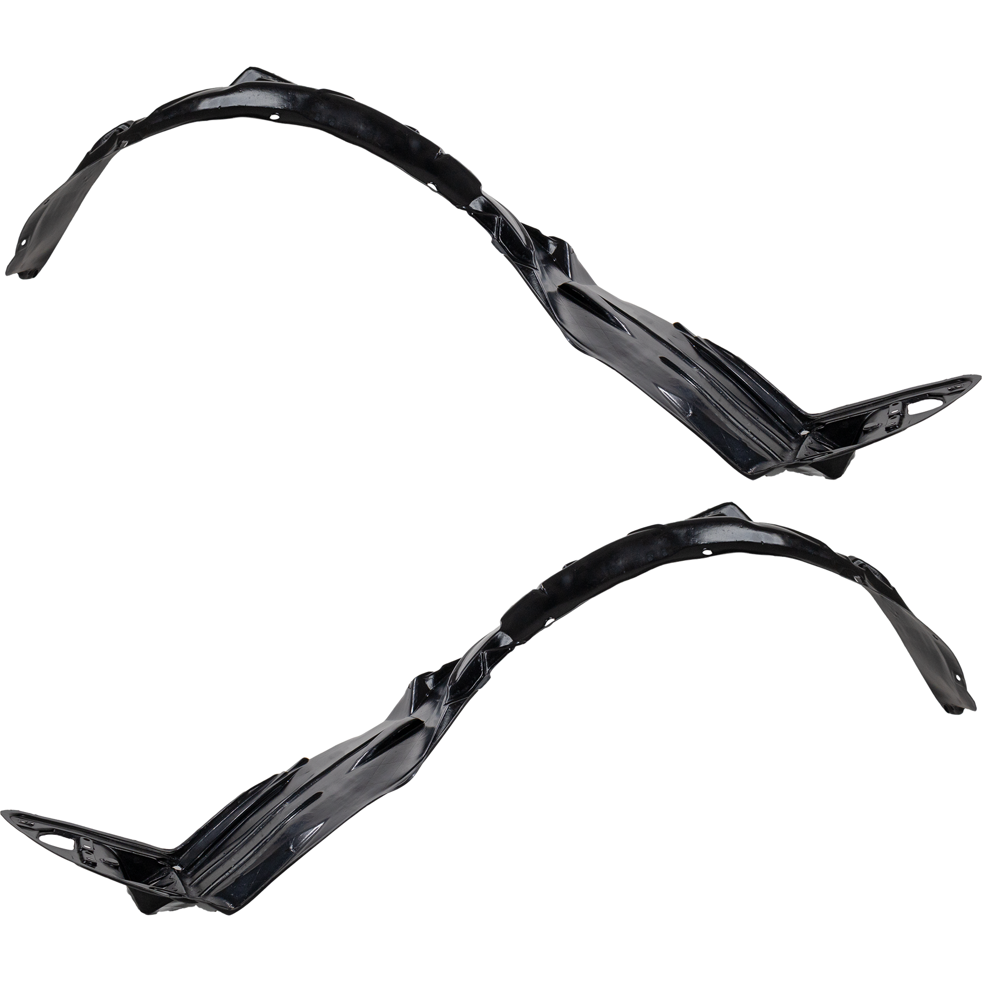 Front, Driver and Passenger Side, Fender Liners, Coupe/Sedan - Image 2