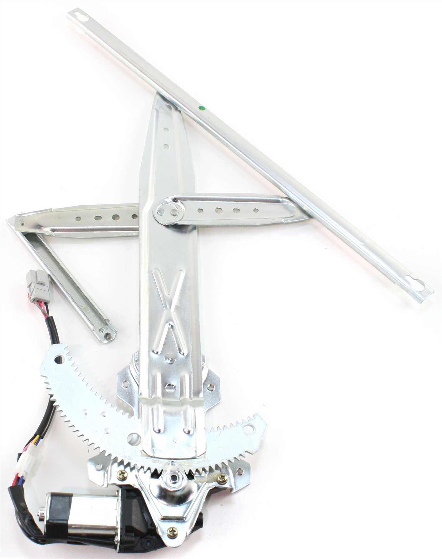 Coupe Front, Driver and Passenger Side Power Window Regulator, With Motor - Image 2