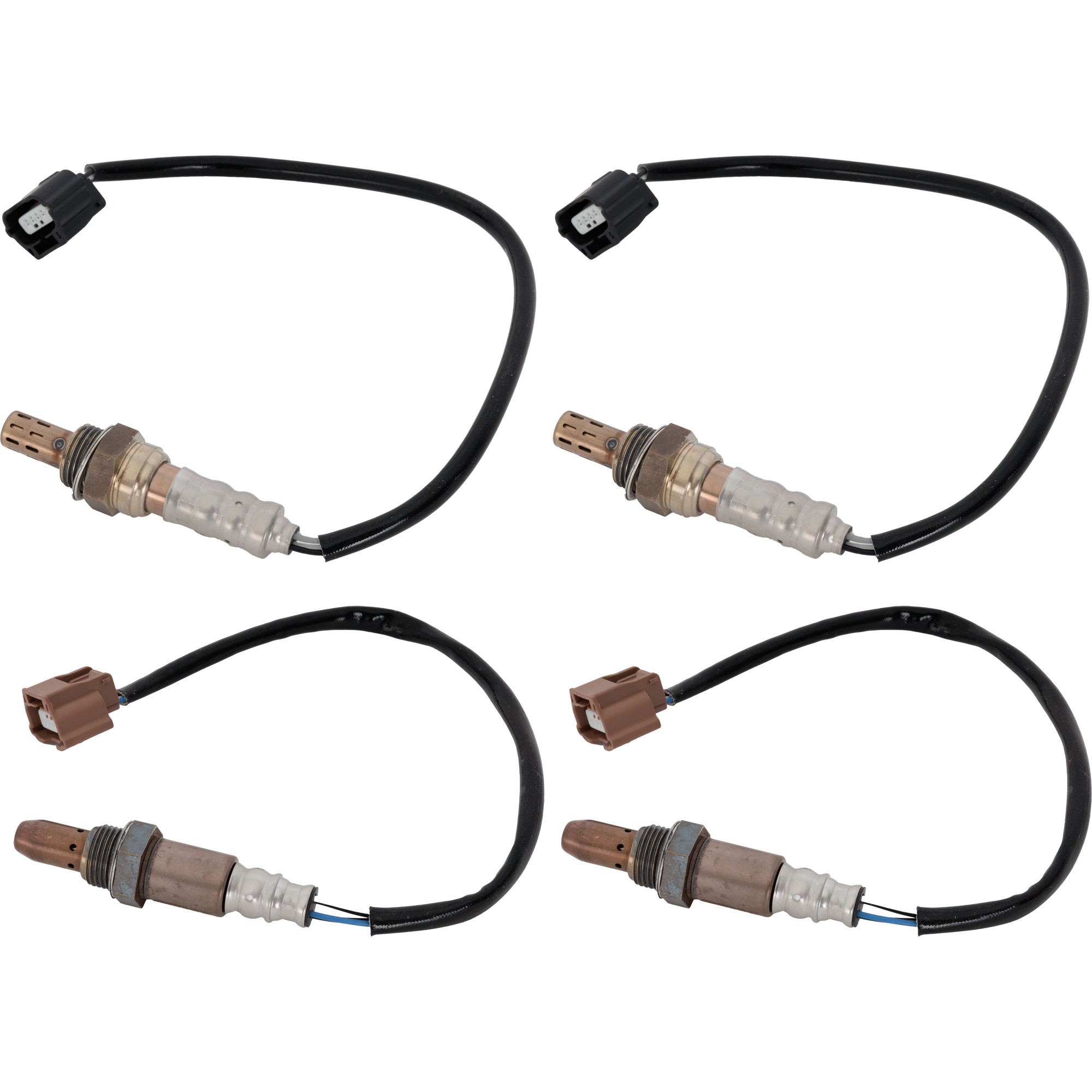 Before and After Catalytic Converter Oxygen Sensors, Set of 4